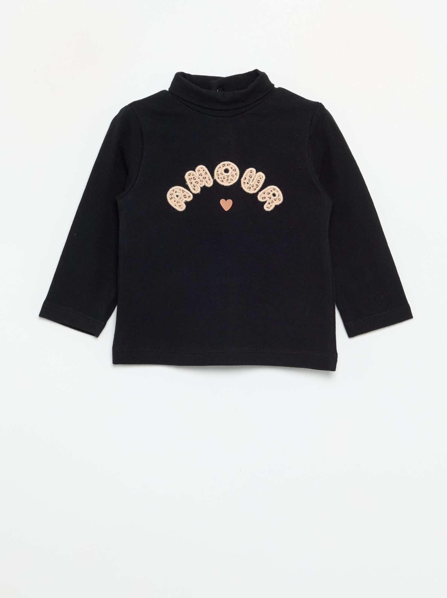 Sous-pull avec nœud animé - Noir