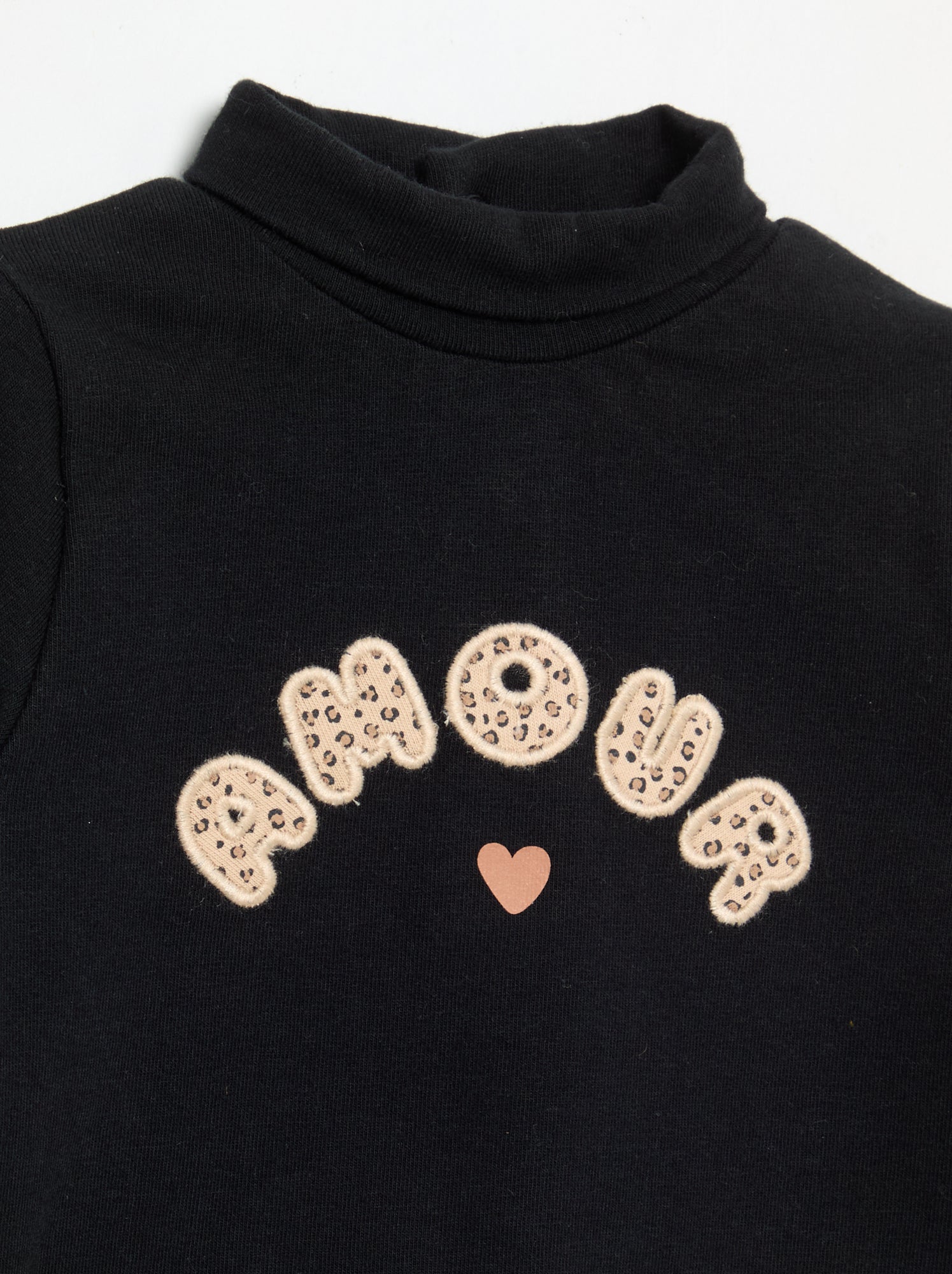 Sous-pull avec nœud animé - Noir