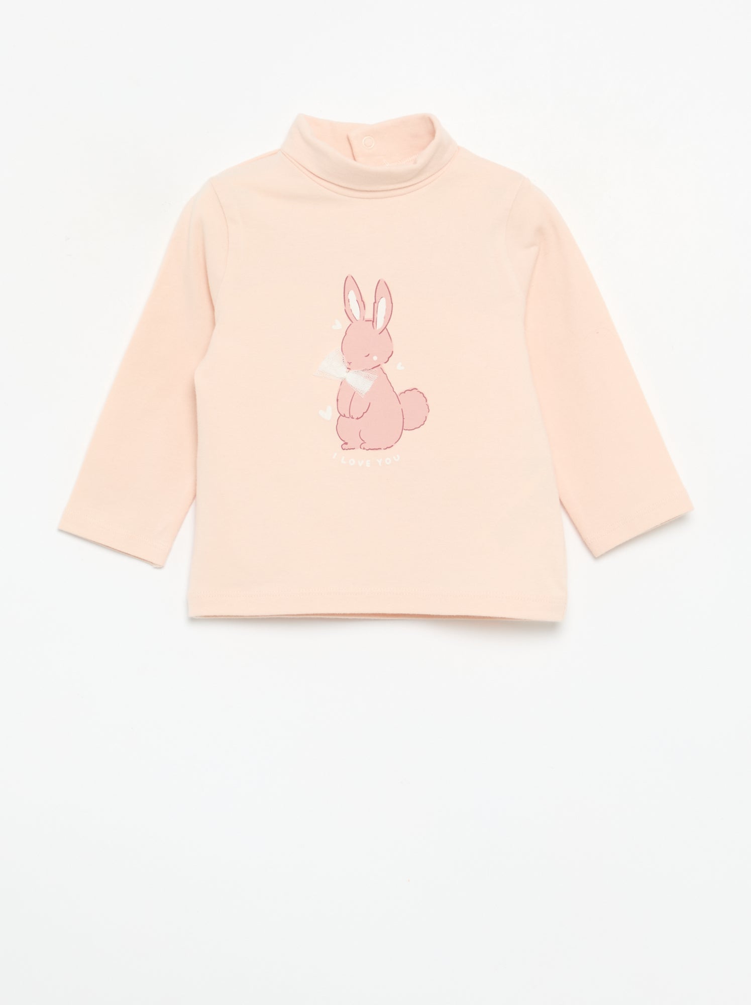 Sous-pull avec nœud animé - Rose (GES78_4)