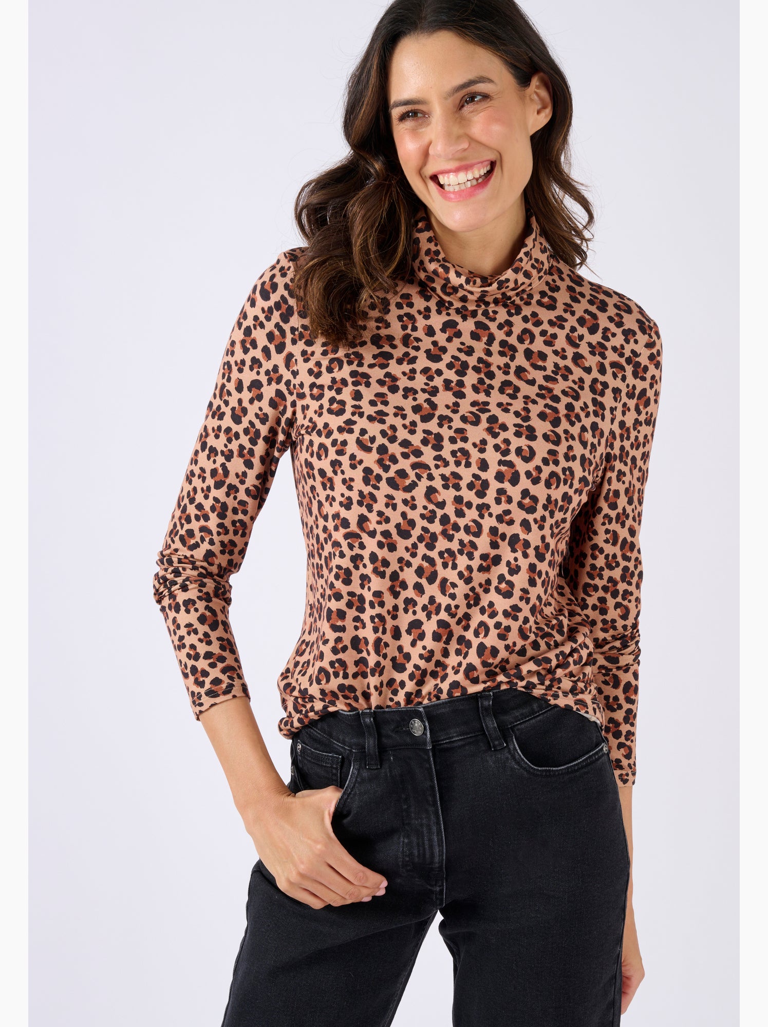 Sous pull col roulé - damart - Beige