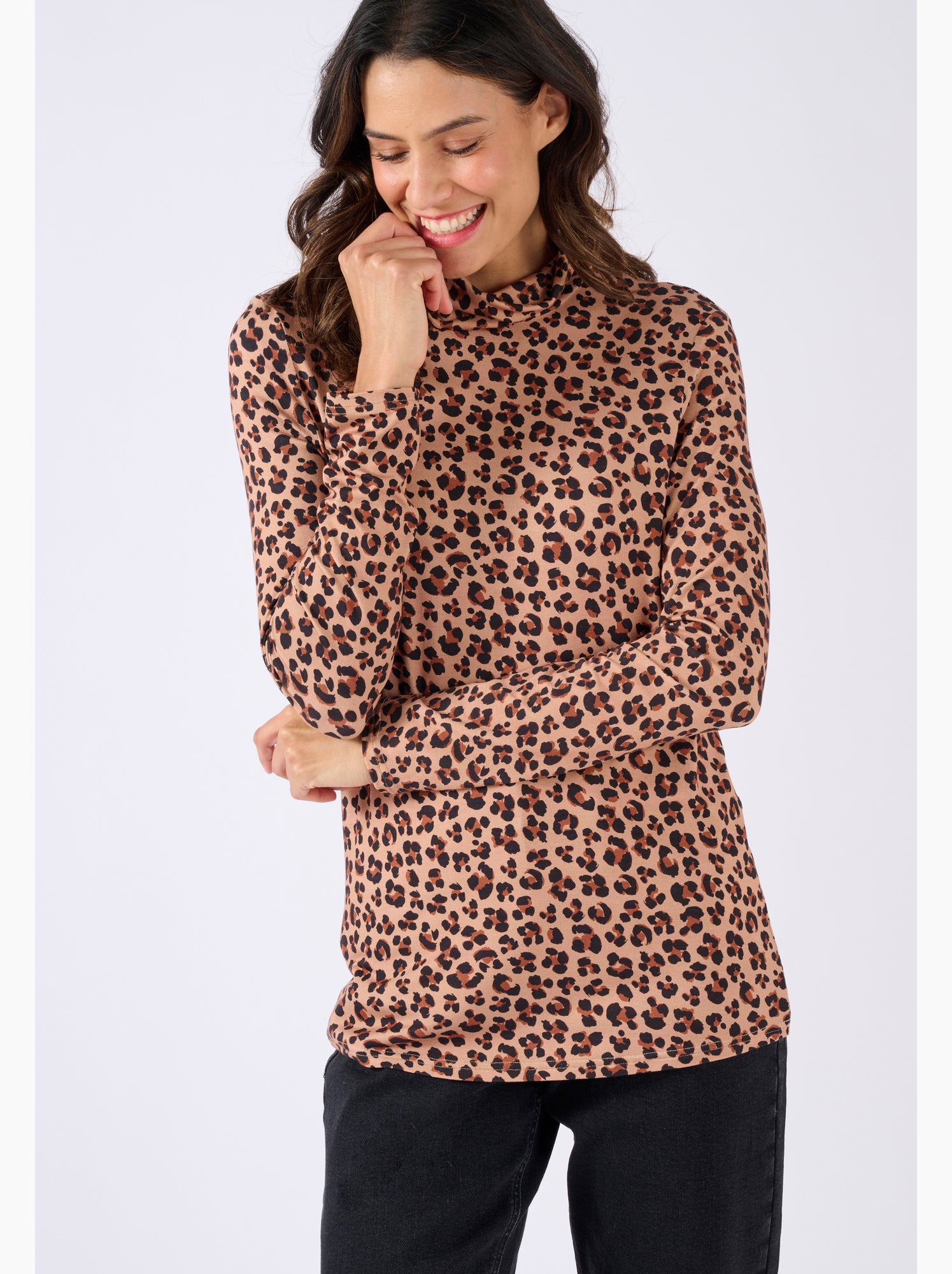 Sous pull col roulé - damart - Beige