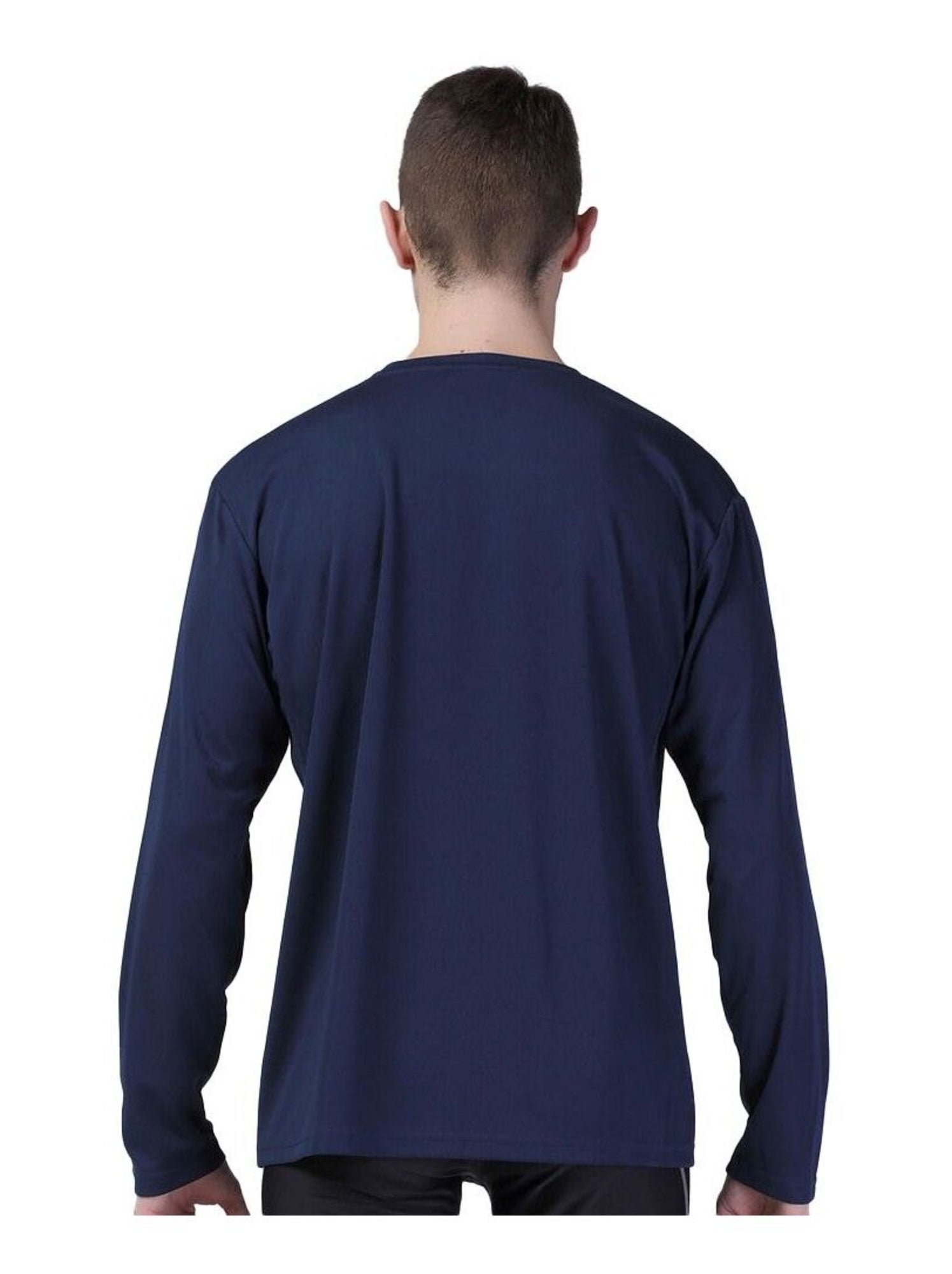 Spiro - T-shirt manches longues PERFORMANCE - Bleu marine