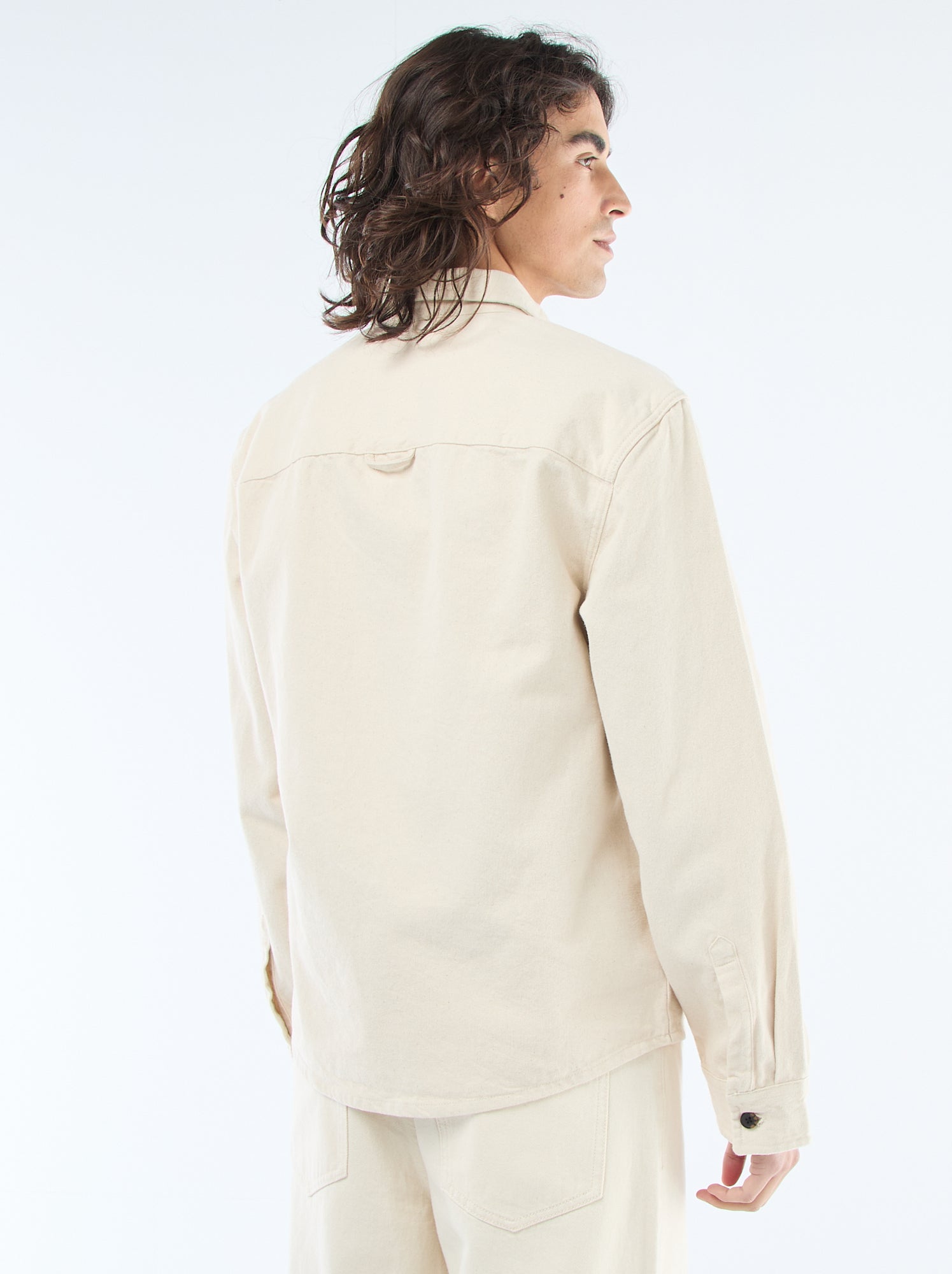 Surchemise en coton - Blanc