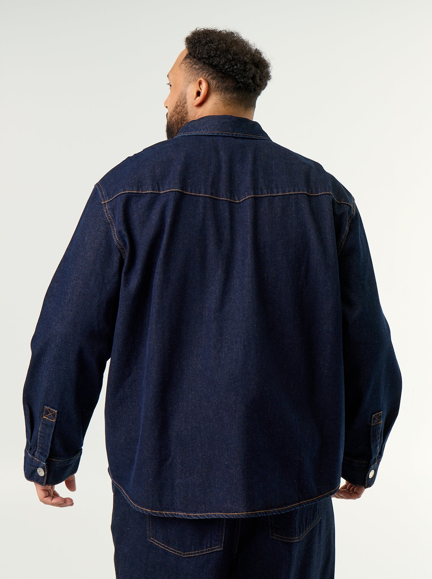 Surchemise en denim - Bleu