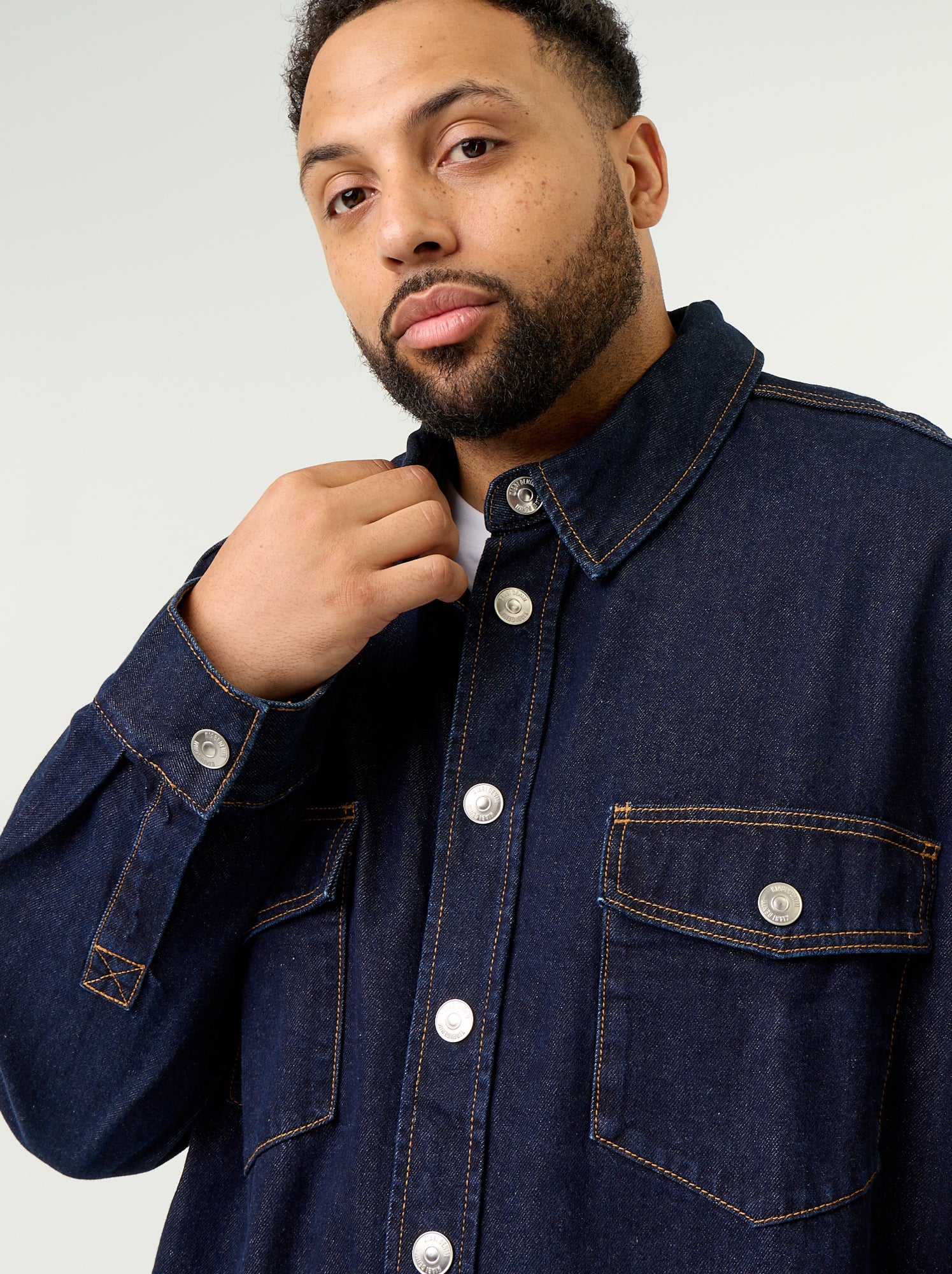 Surchemise en denim - Bleu