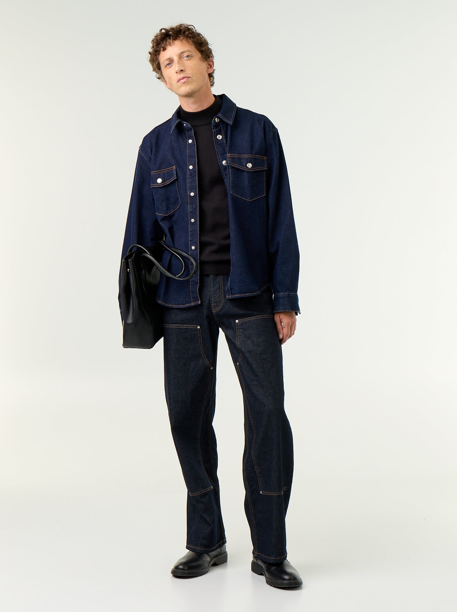 Surchemise en jean - Bleu