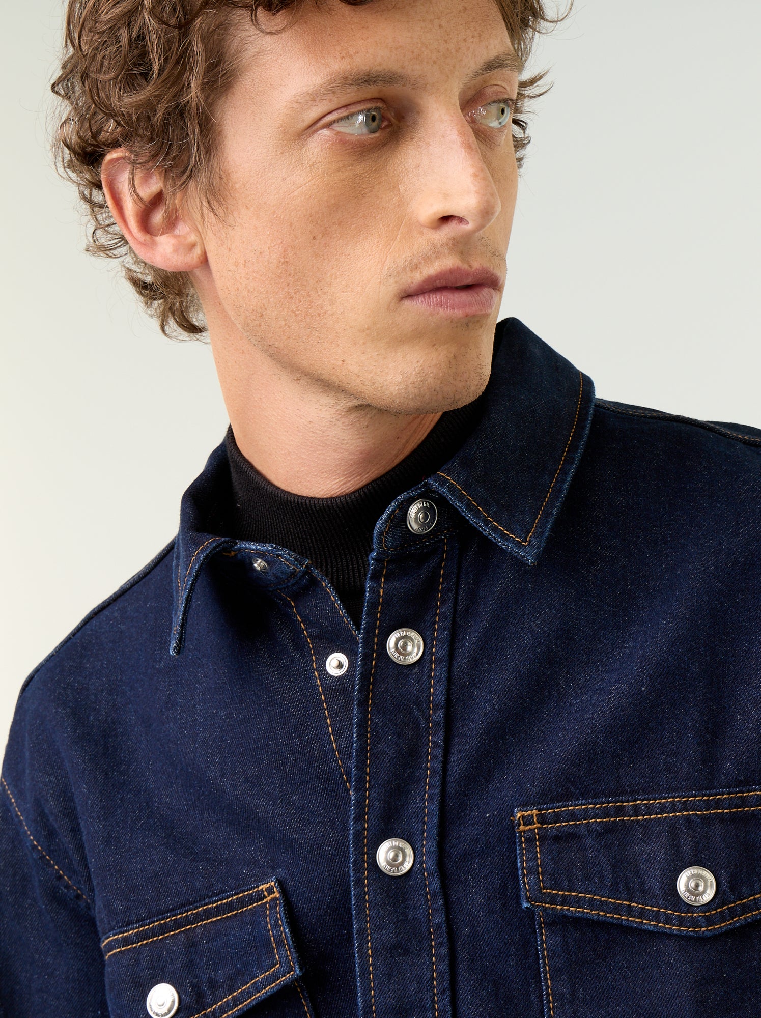 Surchemise en jean - Bleu