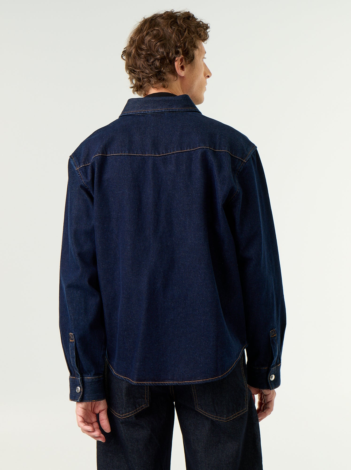 Surchemise en jean - Bleu