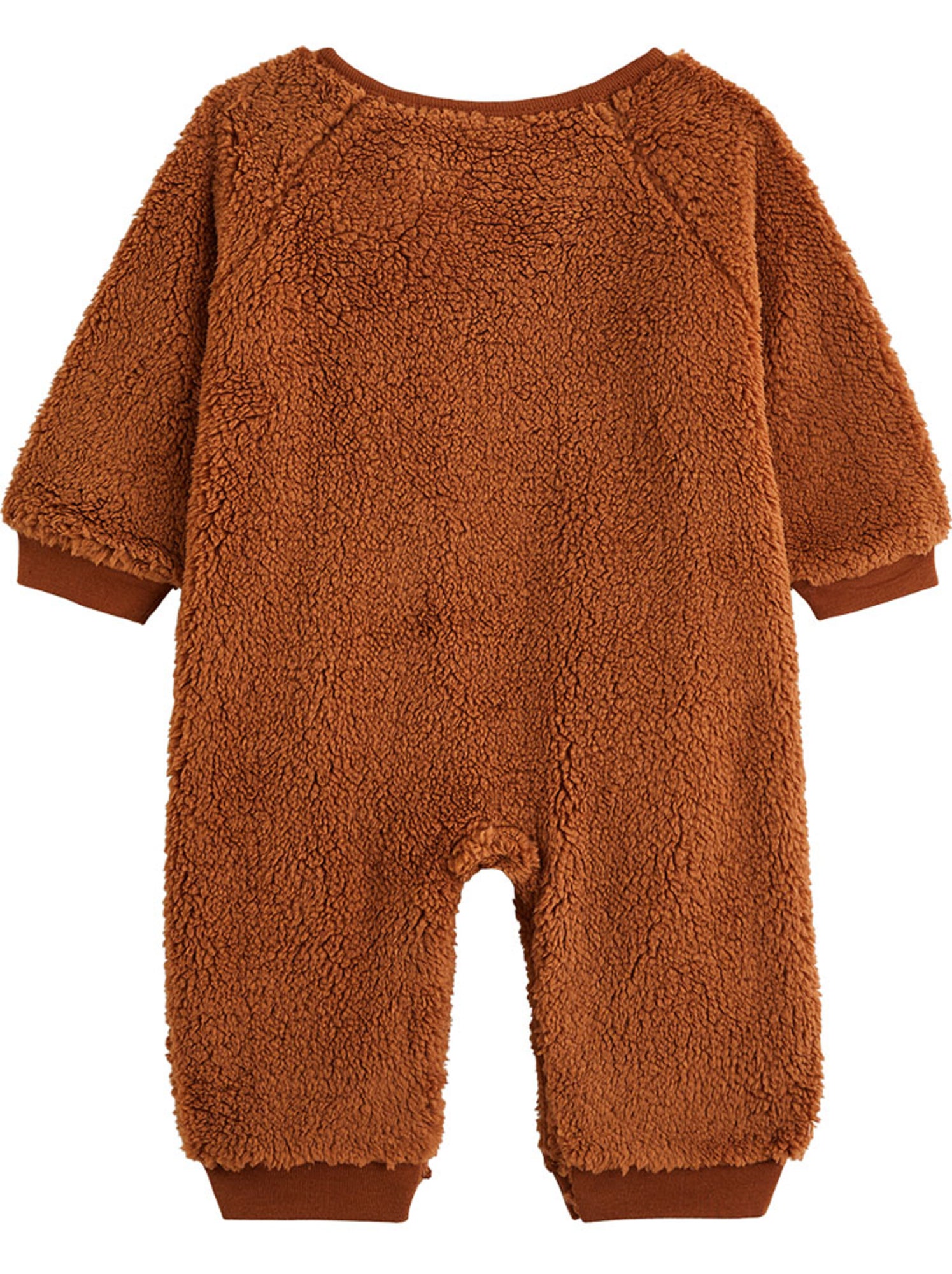 Surpyjama bébé en sherpa moka - Marron