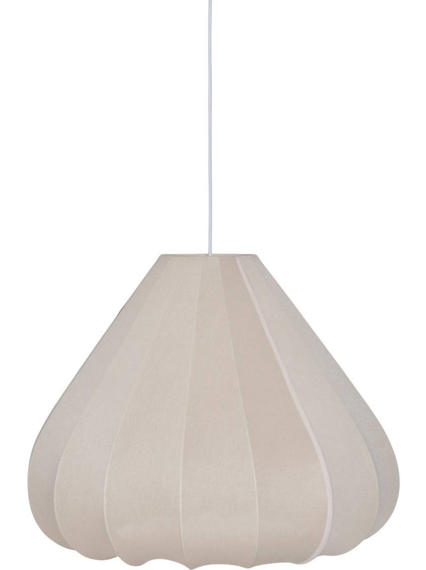 Suspension en coton forme poire tobie - Beige