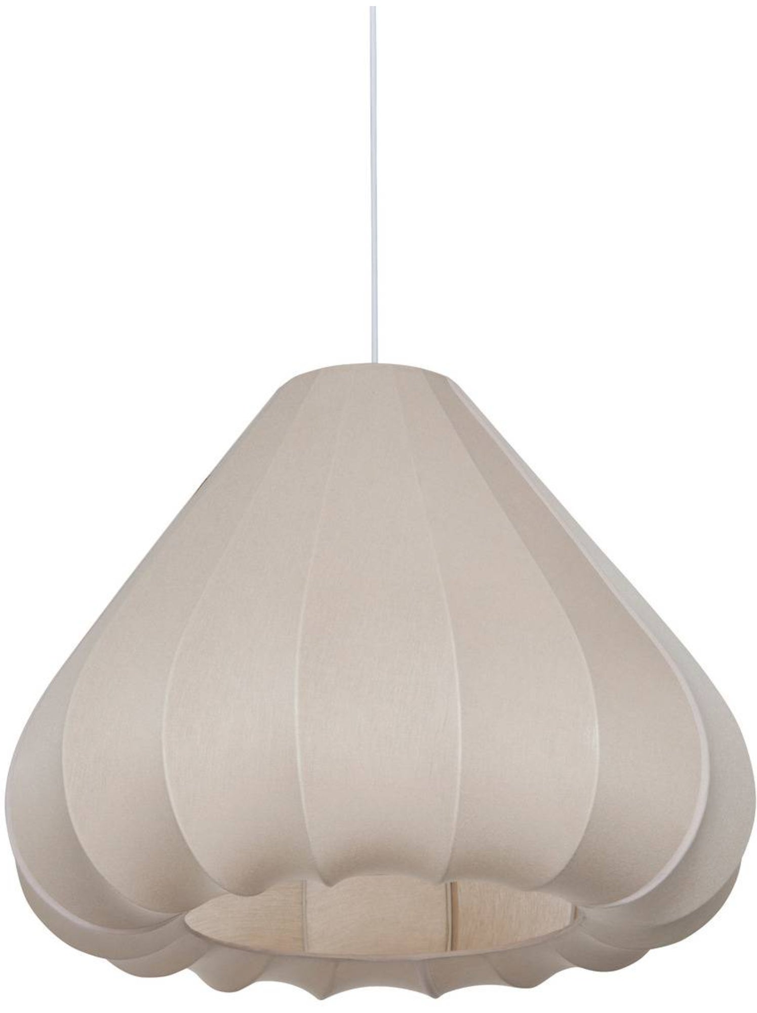 Suspension en coton forme poire tobie - Beige