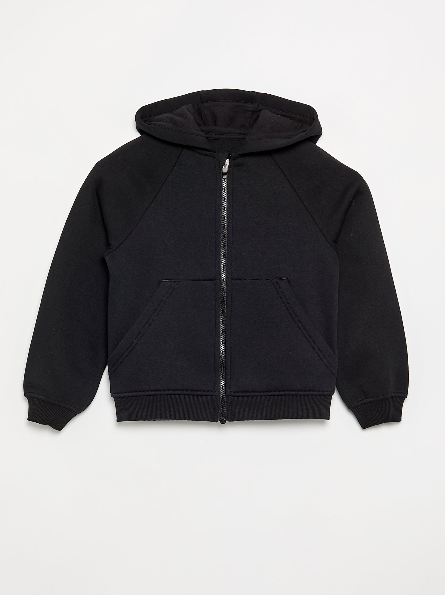Sweat à capuche - collection facile à enfiler - Noir