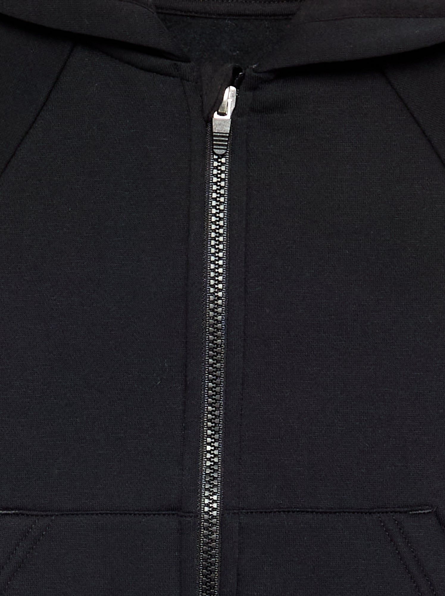 Sweat à capuche - collection facile à enfiler - Noir