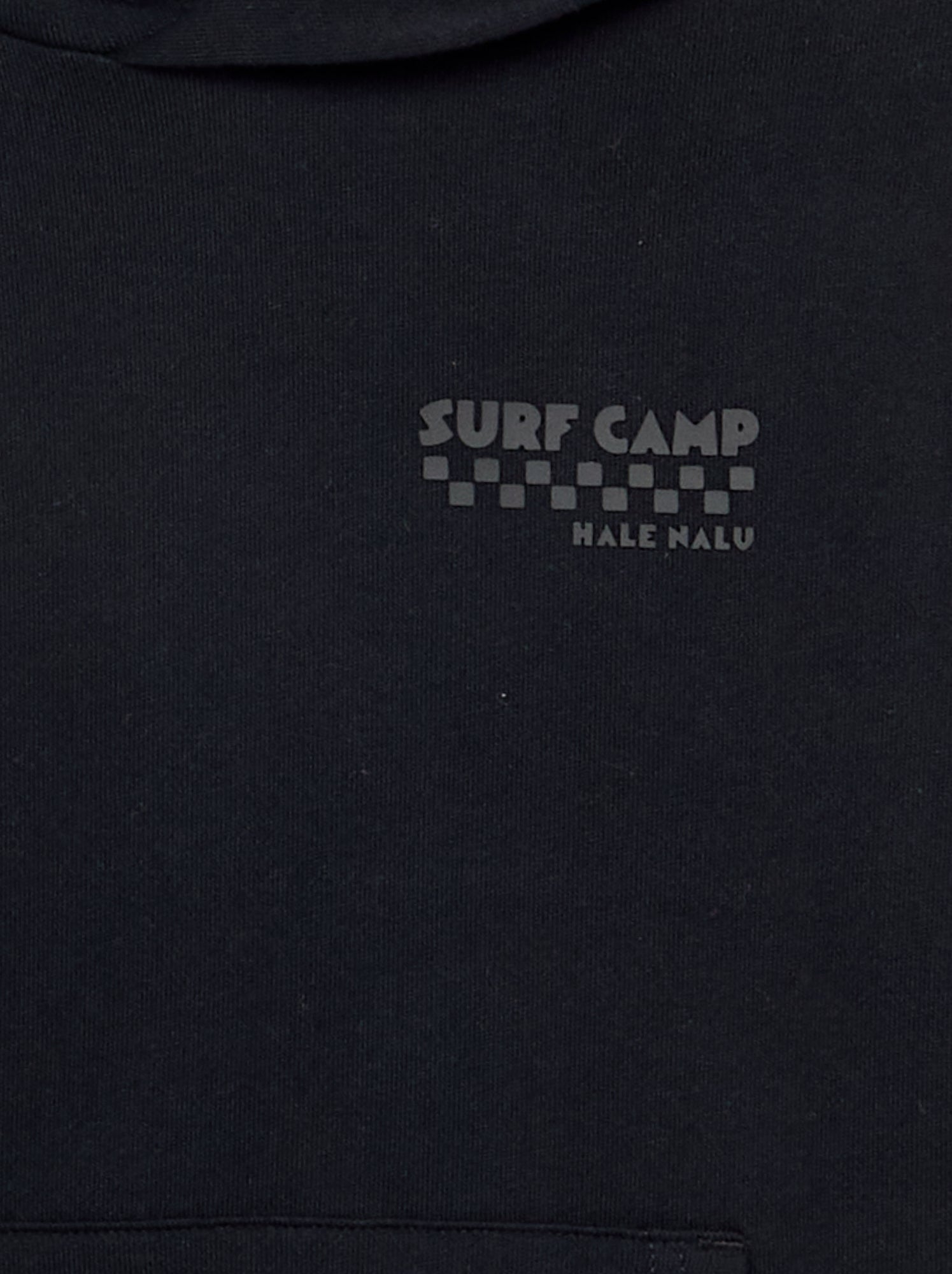 Sweat à capuche et manches courtes - Noir