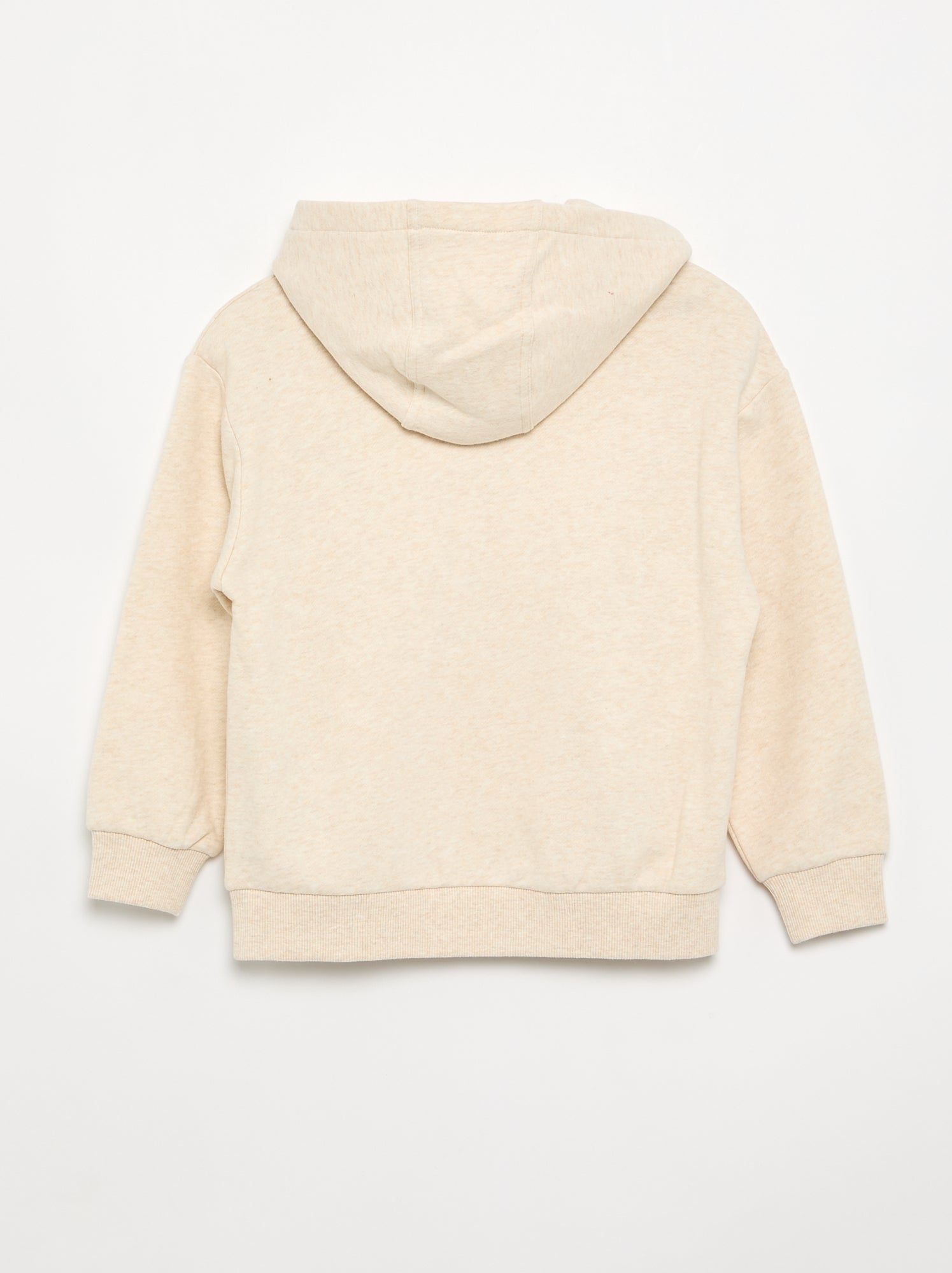 Sweat à capuche et poche kangourou - Beige (FYG78_6)