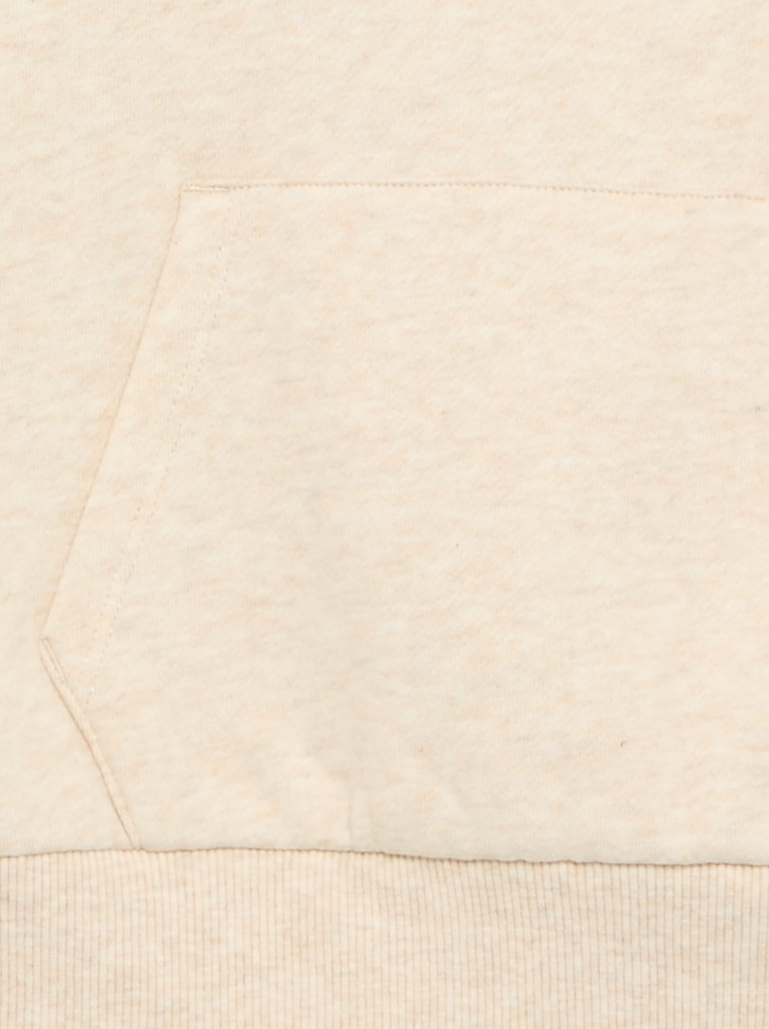 Sweat à capuche et poche kangourou - Beige (FYG78_6)