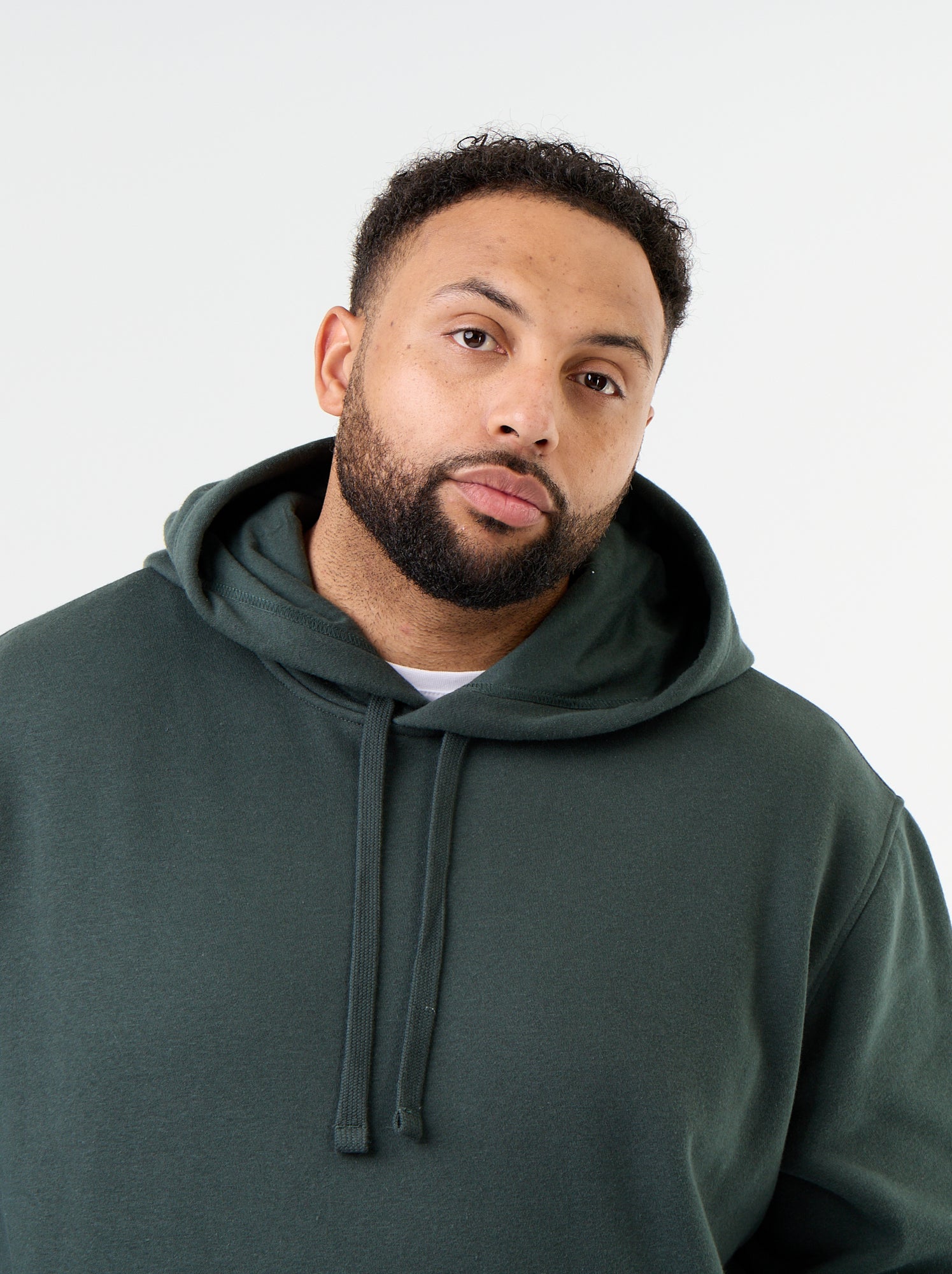 Sweat à capuche et poche kangourou - Vert