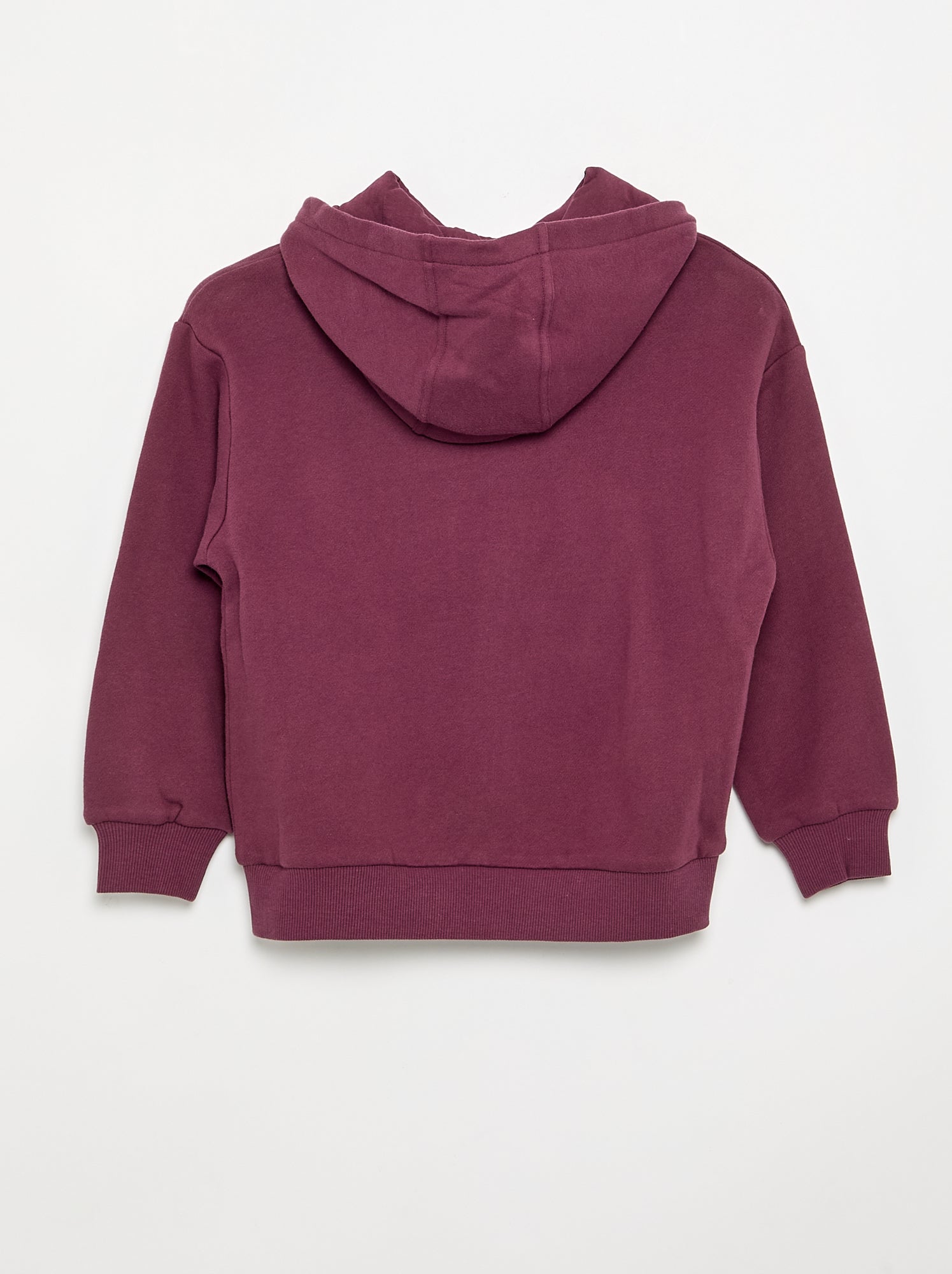 Sweat à capuche et poche kangourou - Violet