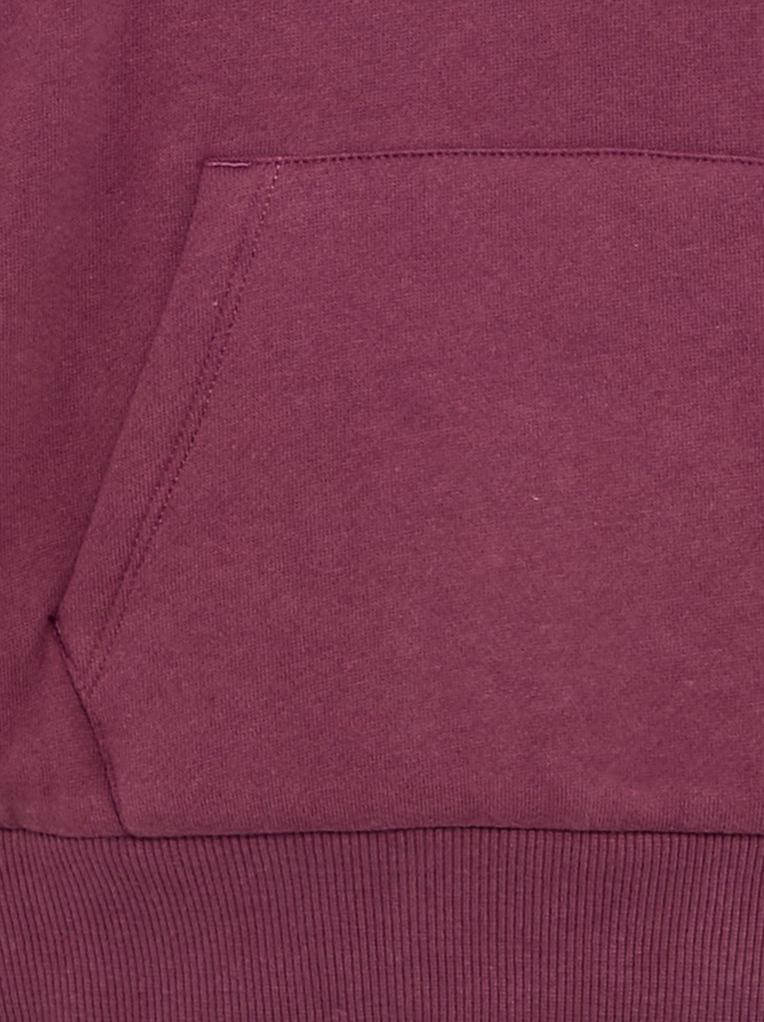 Sweat à capuche et poche kangourou - Violet