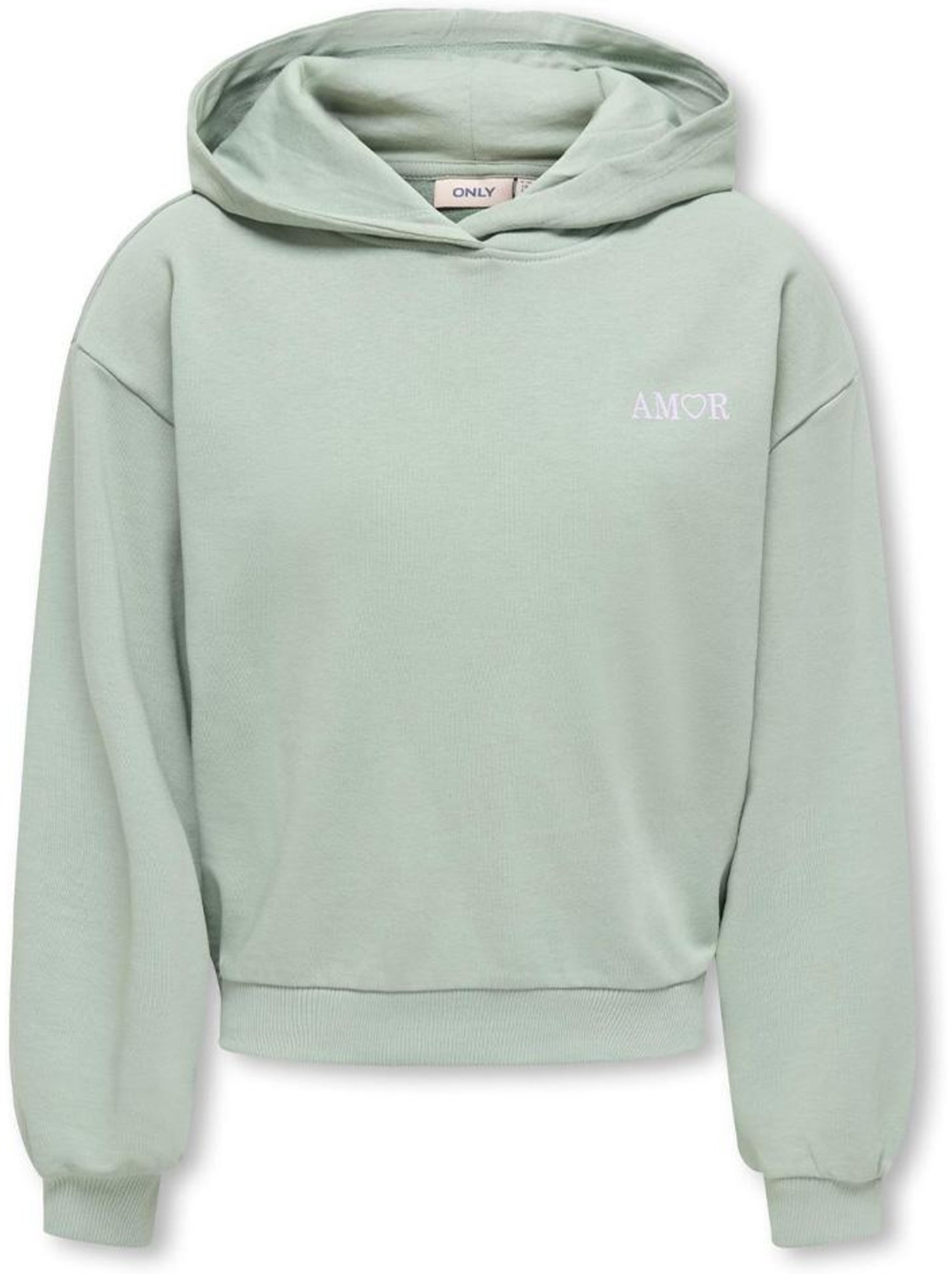 Sweat à capuche fille kids only - Vert