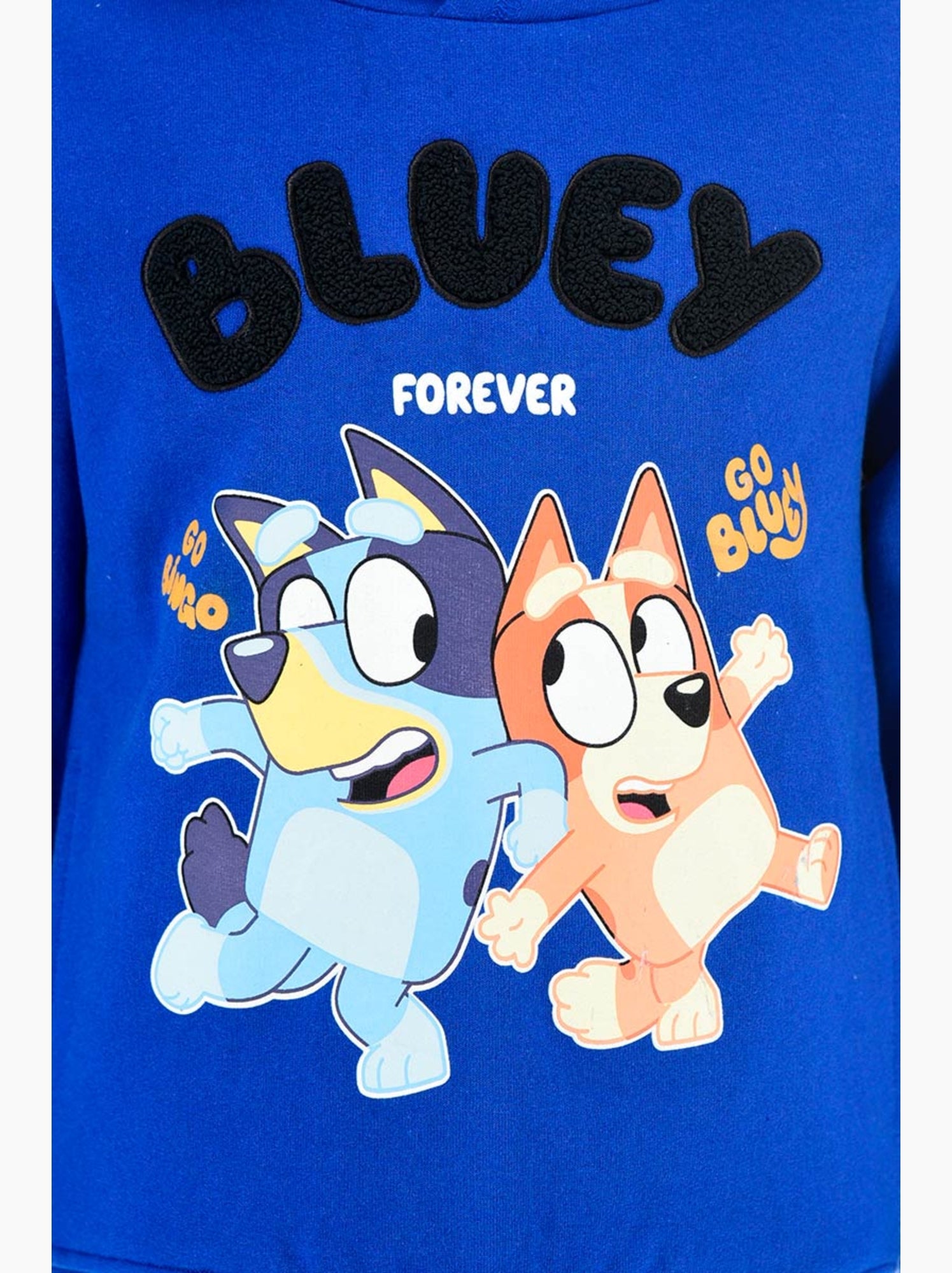 Sweat à capuche   garçon bluey - licence officielle - Bleu