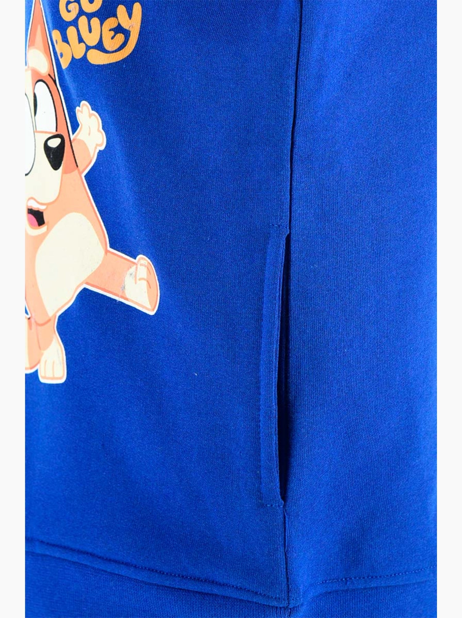 Sweat à capuche   garçon bluey - licence officielle - Bleu