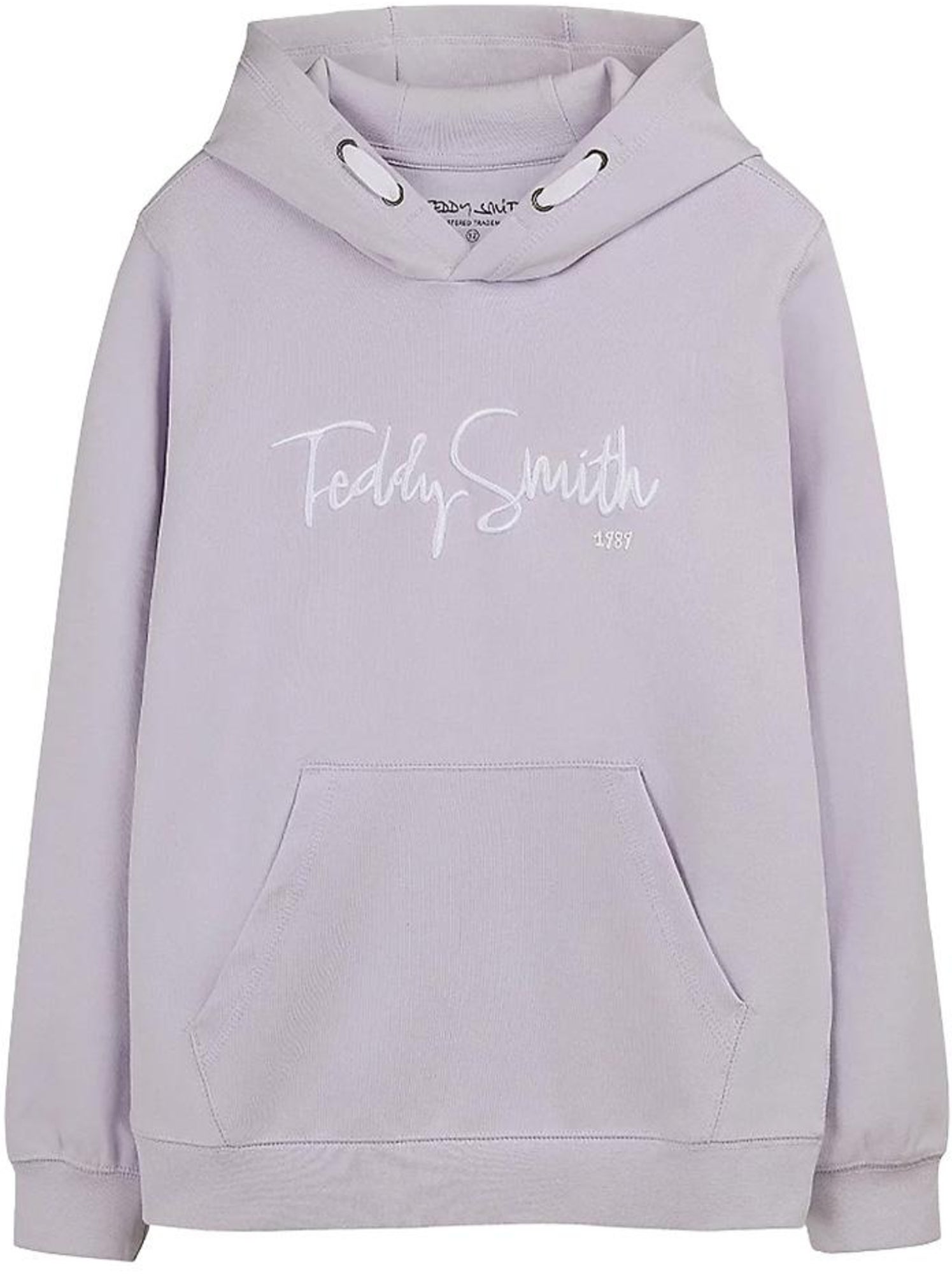 Sweat à capuche garçon teddy smith - Violet