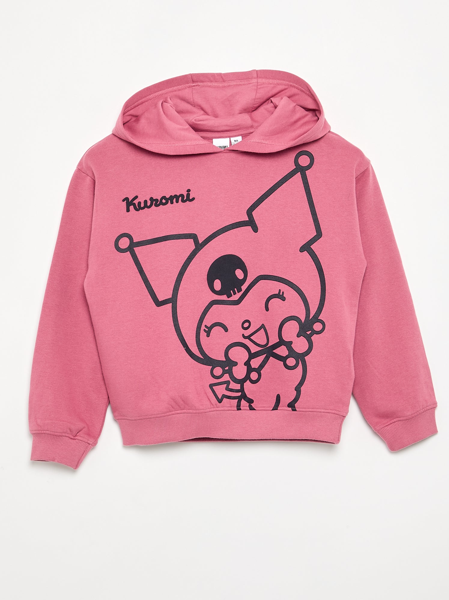 Sweat à capuche 'Hello Kitty' en polaire - Rose