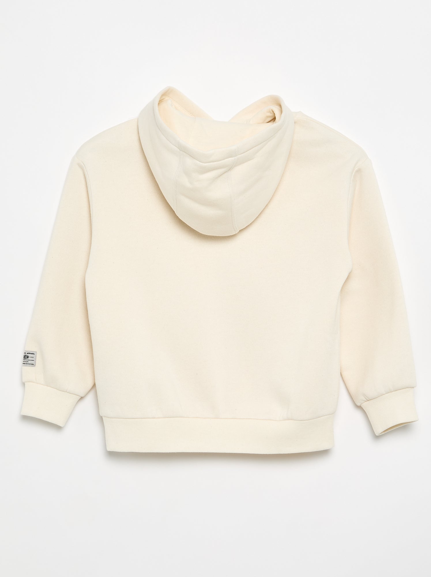 Sweat à capuche imprimé - Blanc