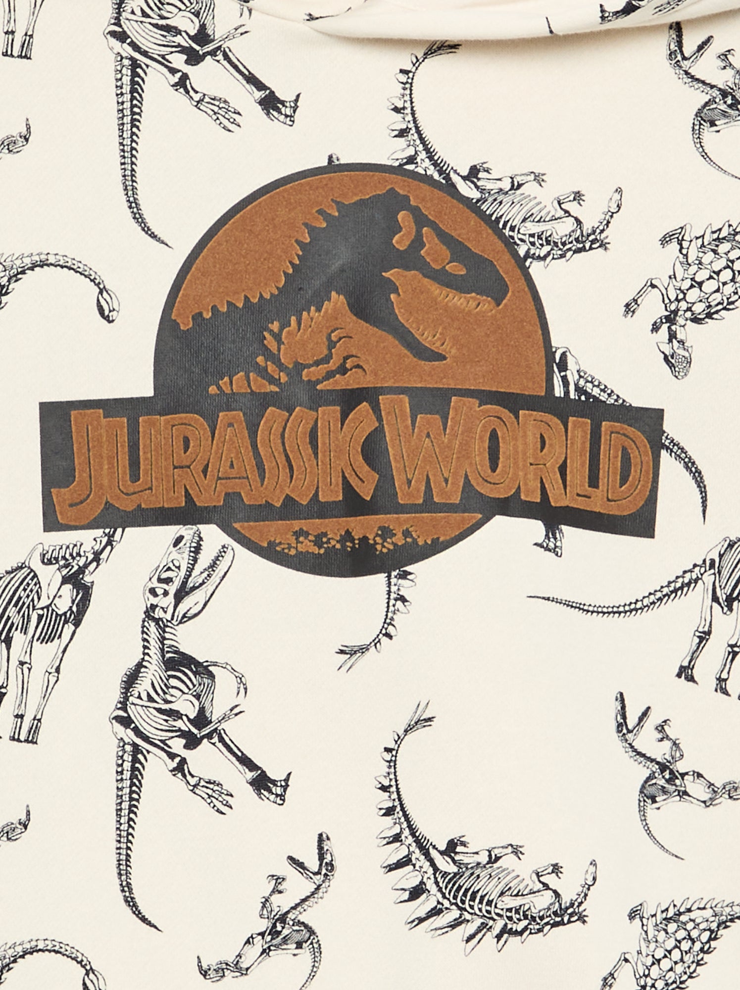 Sweat à capuche 'Jurassic World' - Blanc
