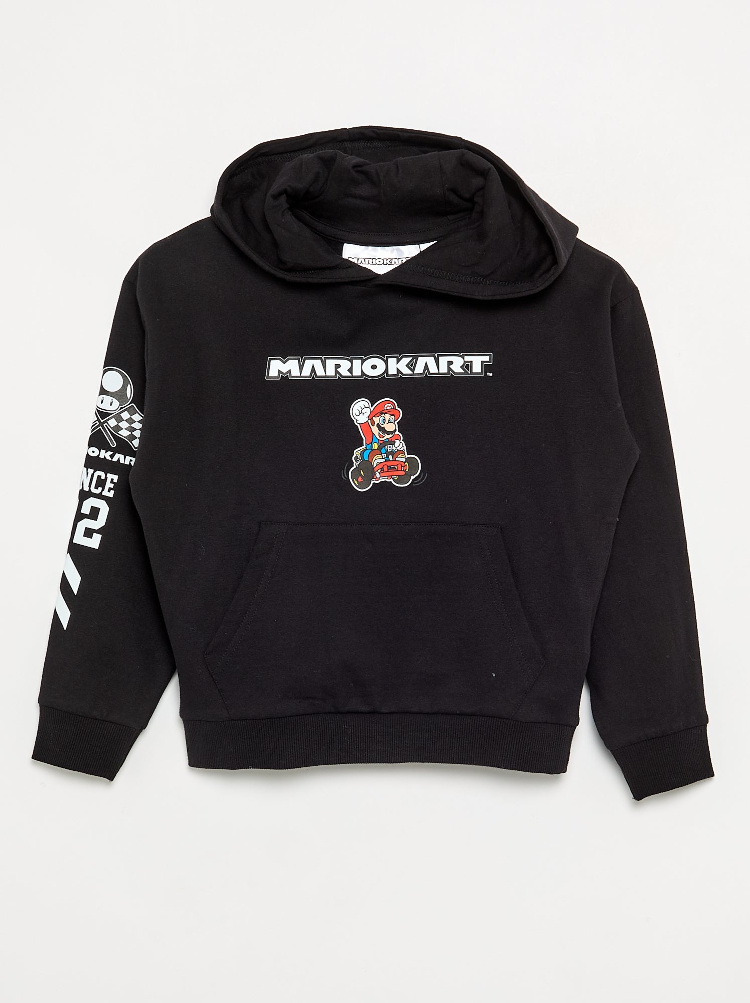 Sweat à capuche 'Mario' 'Nintendo' - Noir