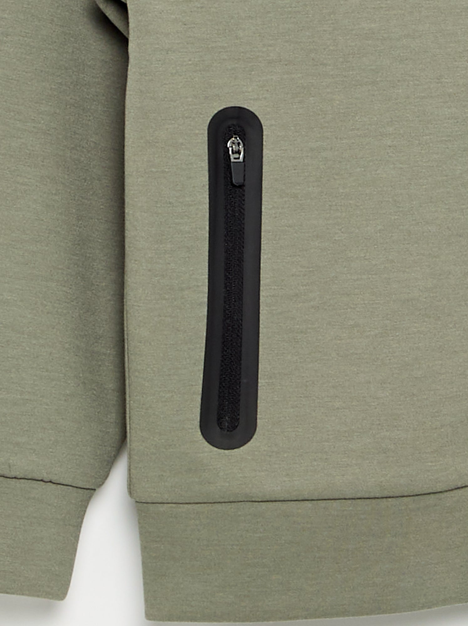 Sweat à capuche zippé avec 2 poches zippées - Vert