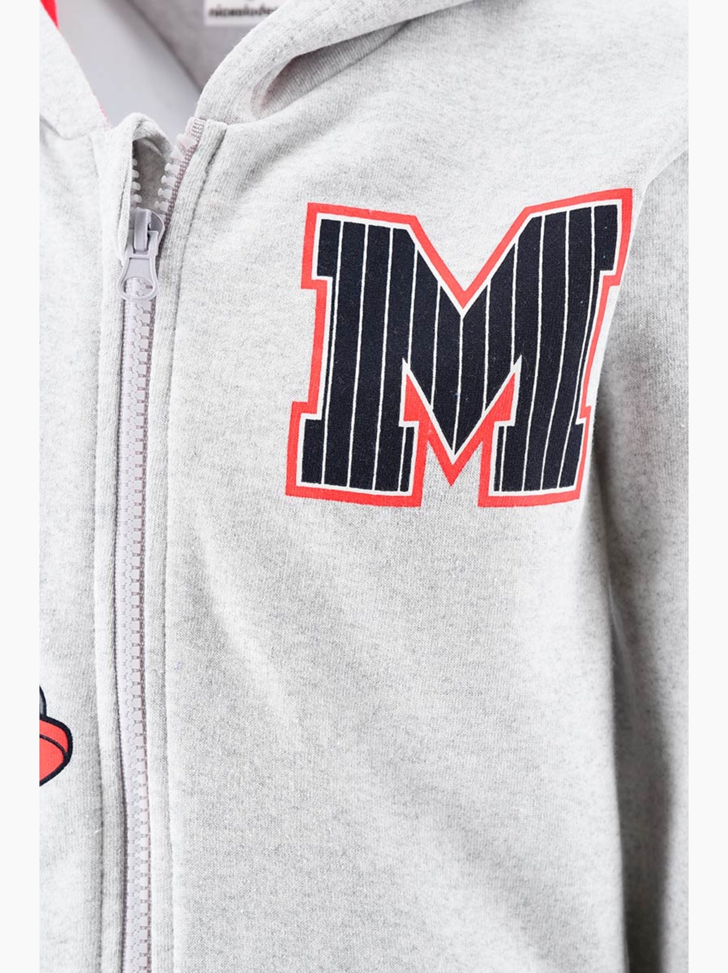 Sweat à capuche zippé pat patrouille  | licence officielle - Gris