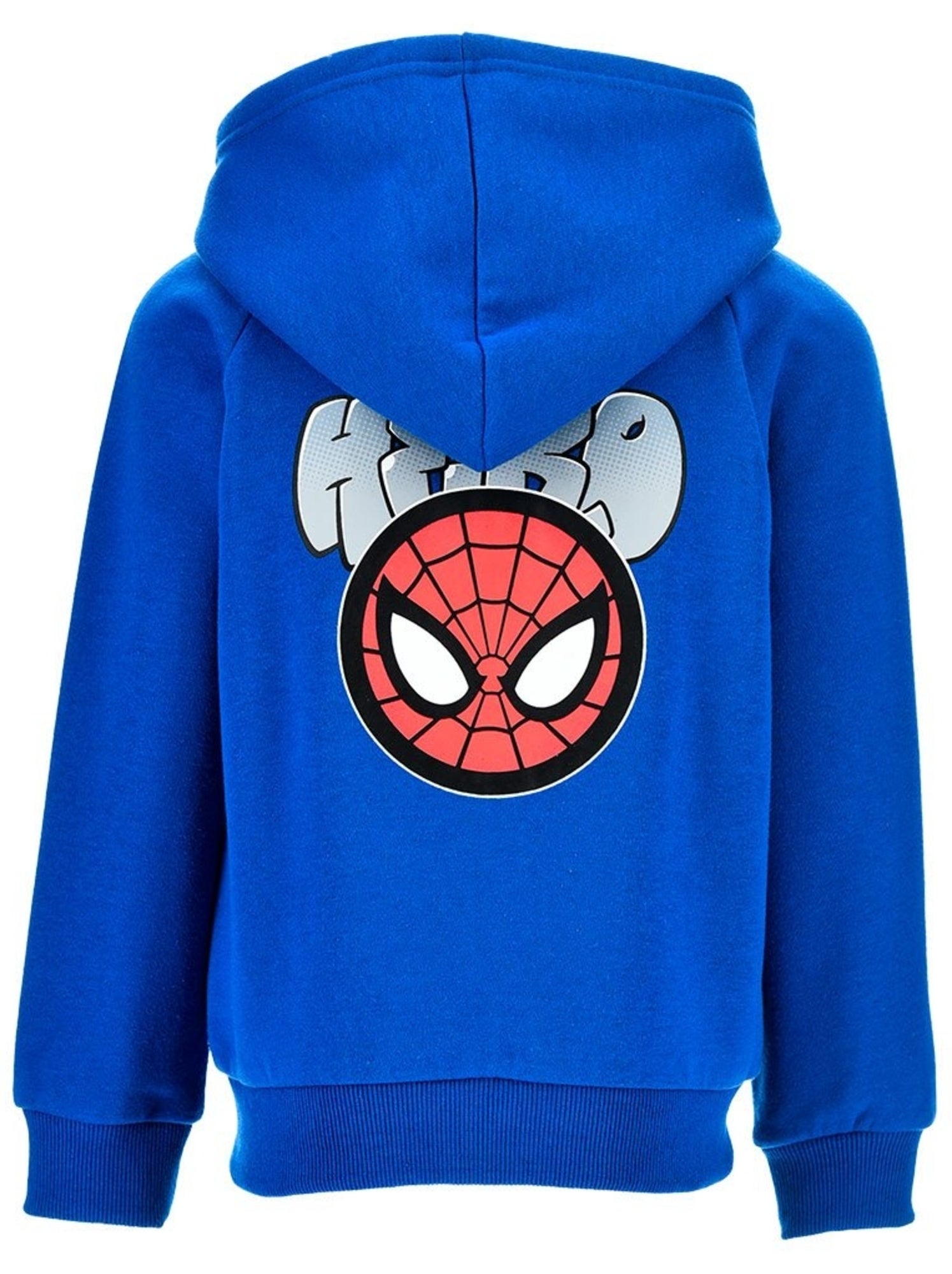 Sweat à capuche zippé spiderman| licence officielle - Bleu