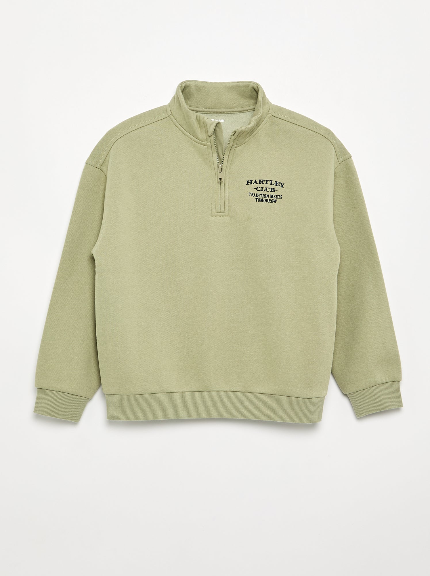 Sweat à col camionneur - Vert
