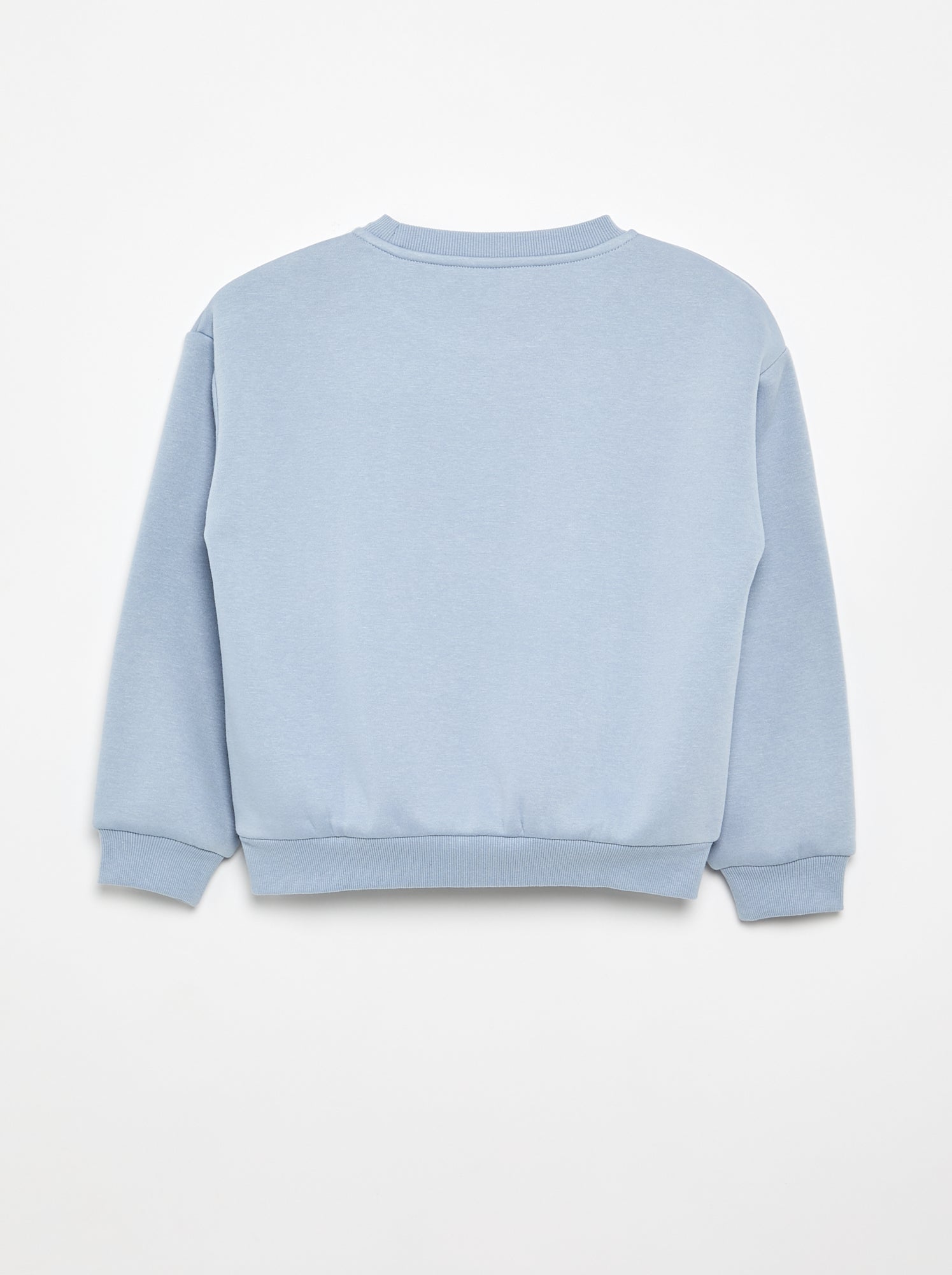 Sweat à manches longues avec imprimé - Bleu (DSV97_32)