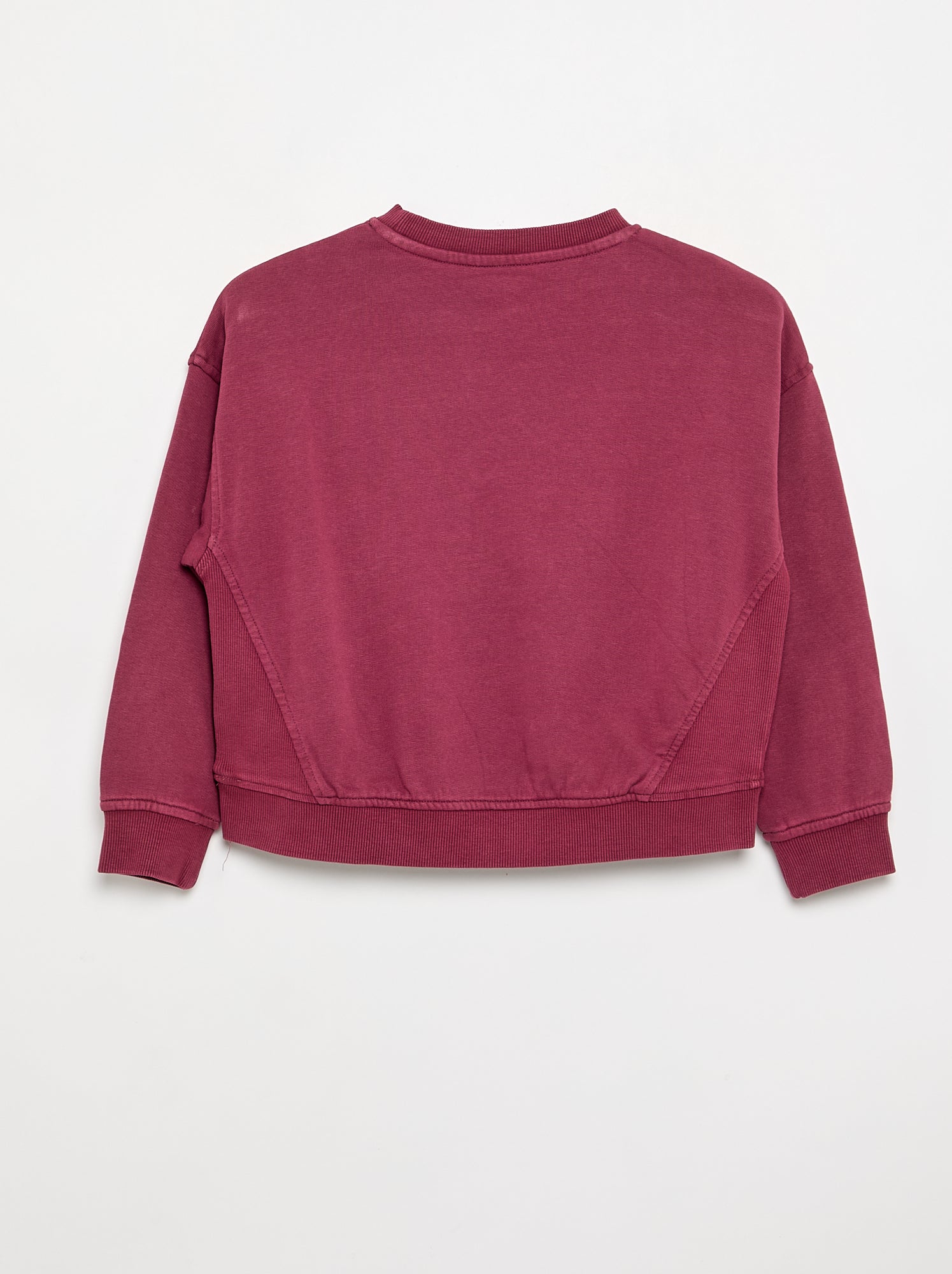 Sweat avec strass - Violet