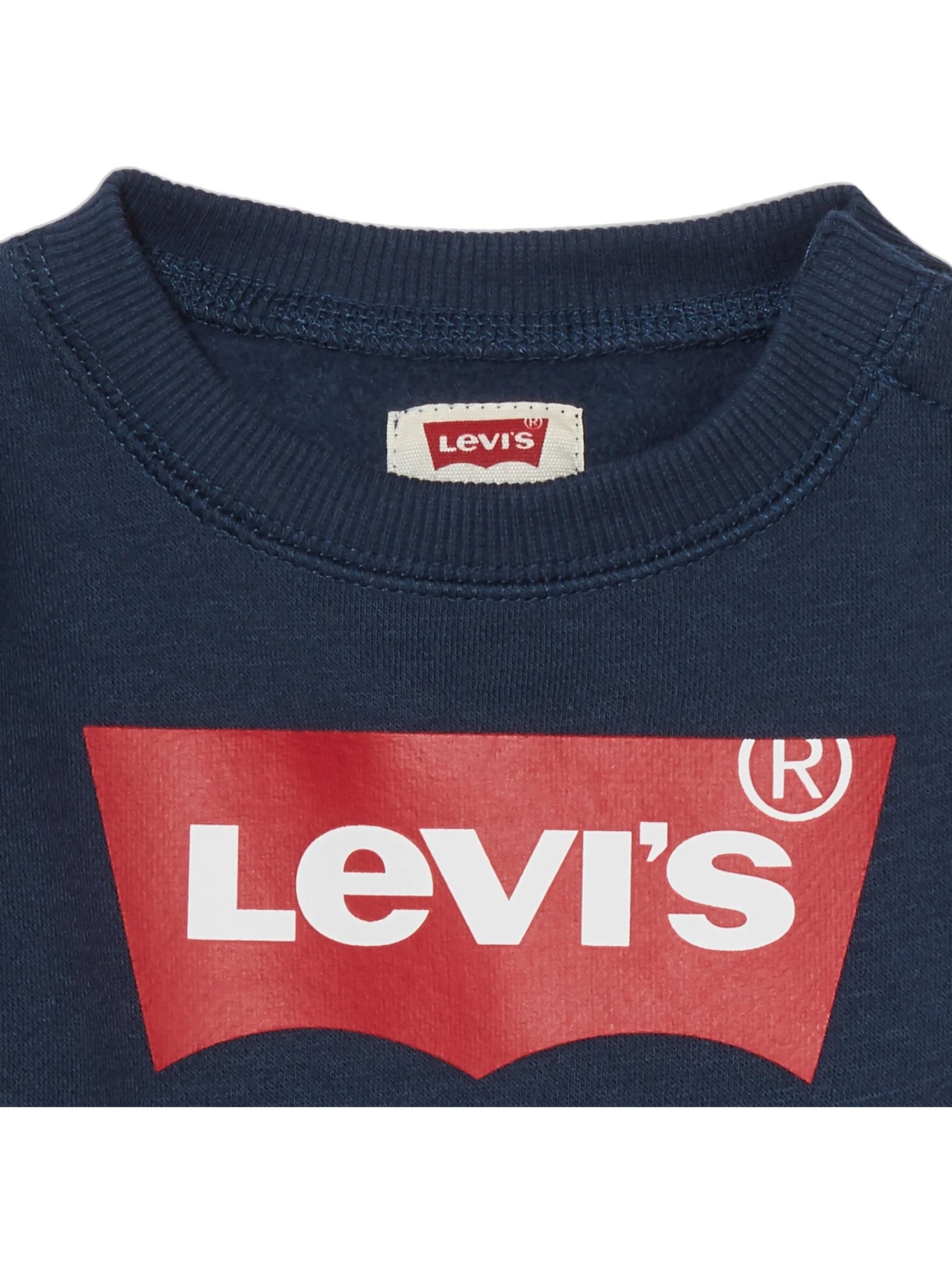 Sweat Bébé Levi's Kids col rond - Bleu foncé
