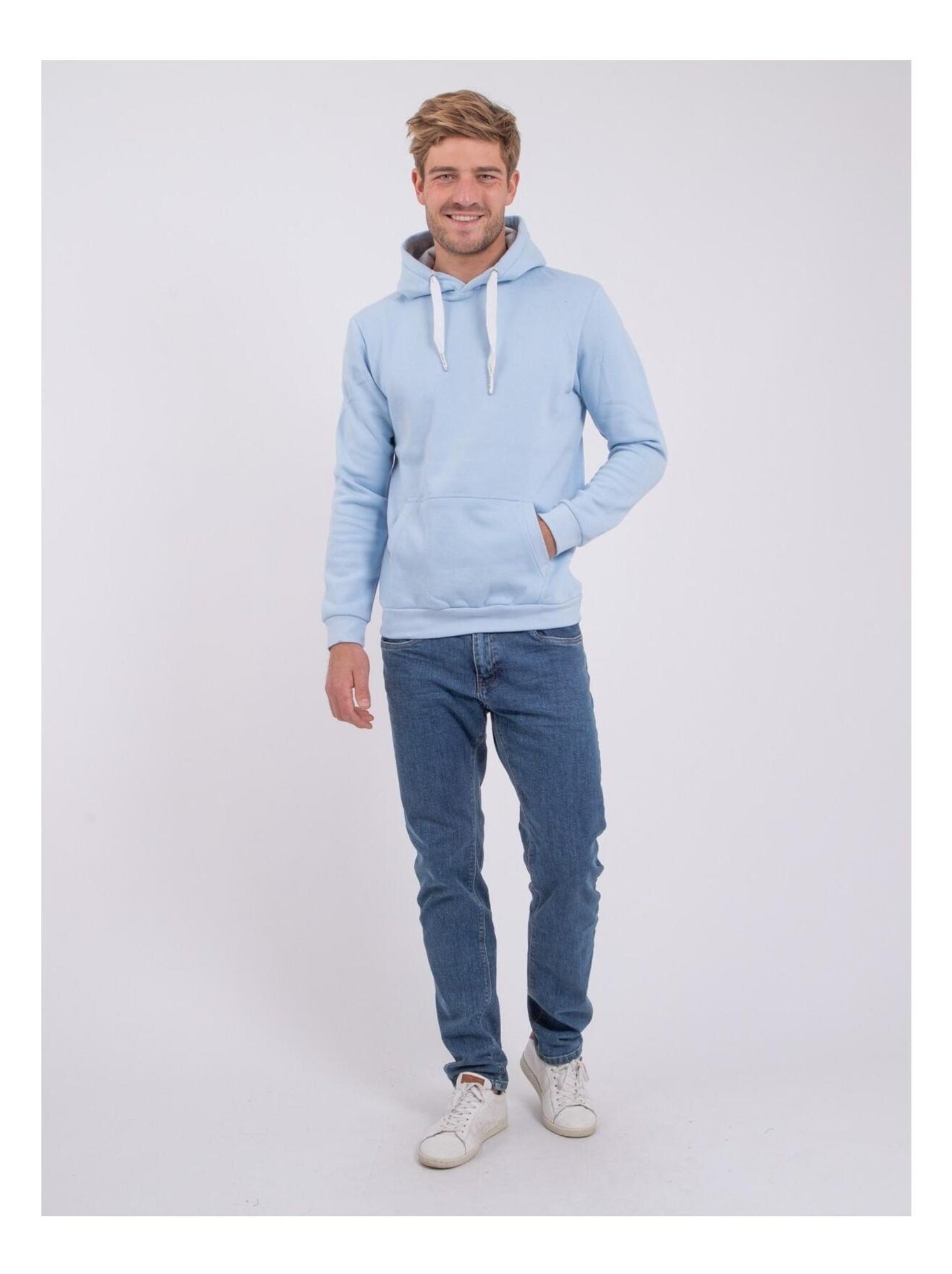 Sweat capuche WIDMO - Bleu ciel