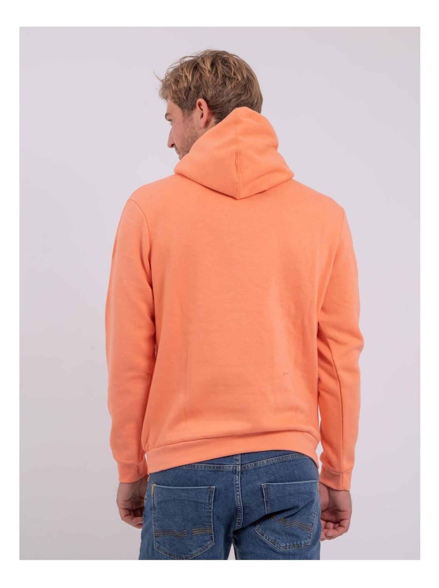 Sweat capuche WIDMO - Orange corail