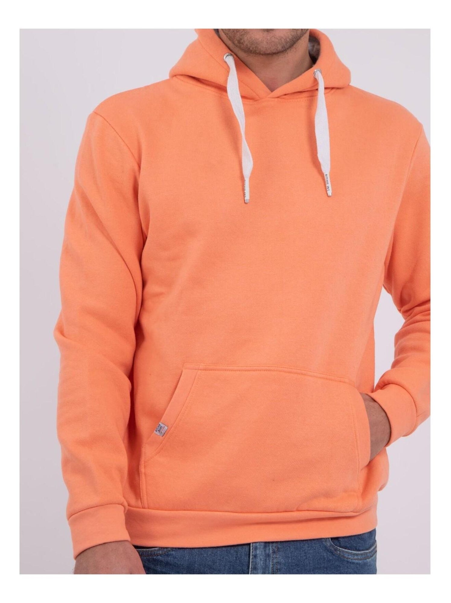 Sweat capuche WIDMO - Orange corail