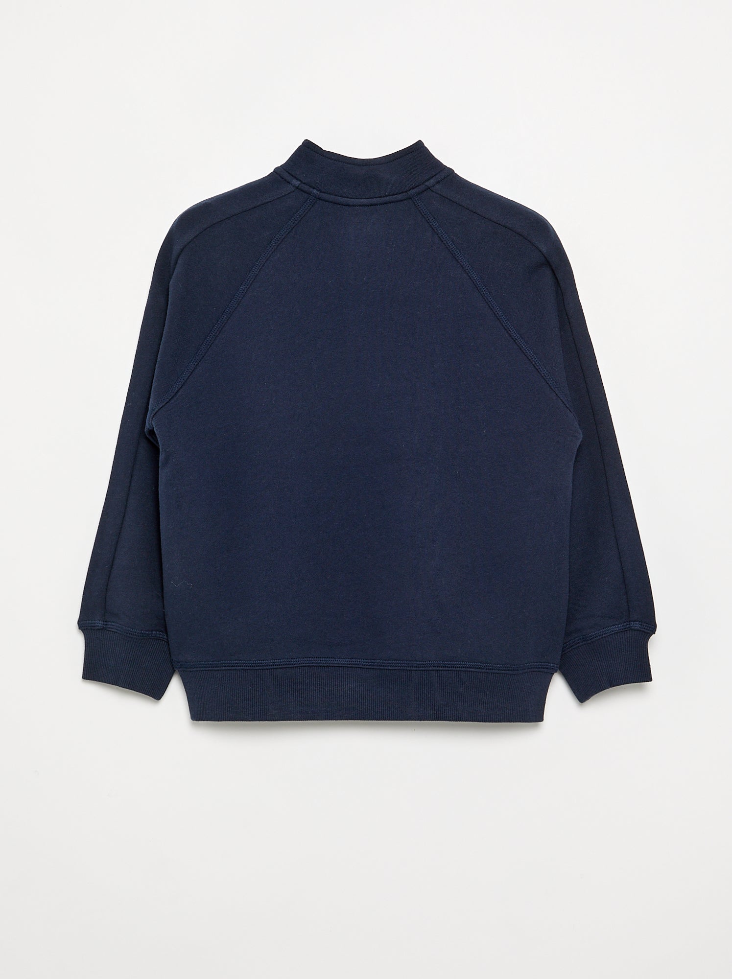 Sweat col camionneur - Bleu