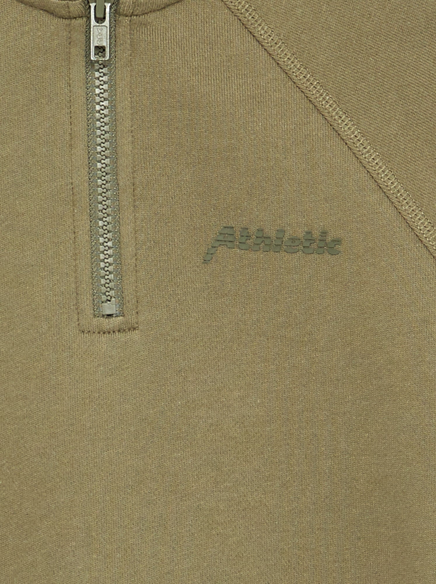 Sweat col camionneur - Kaki
