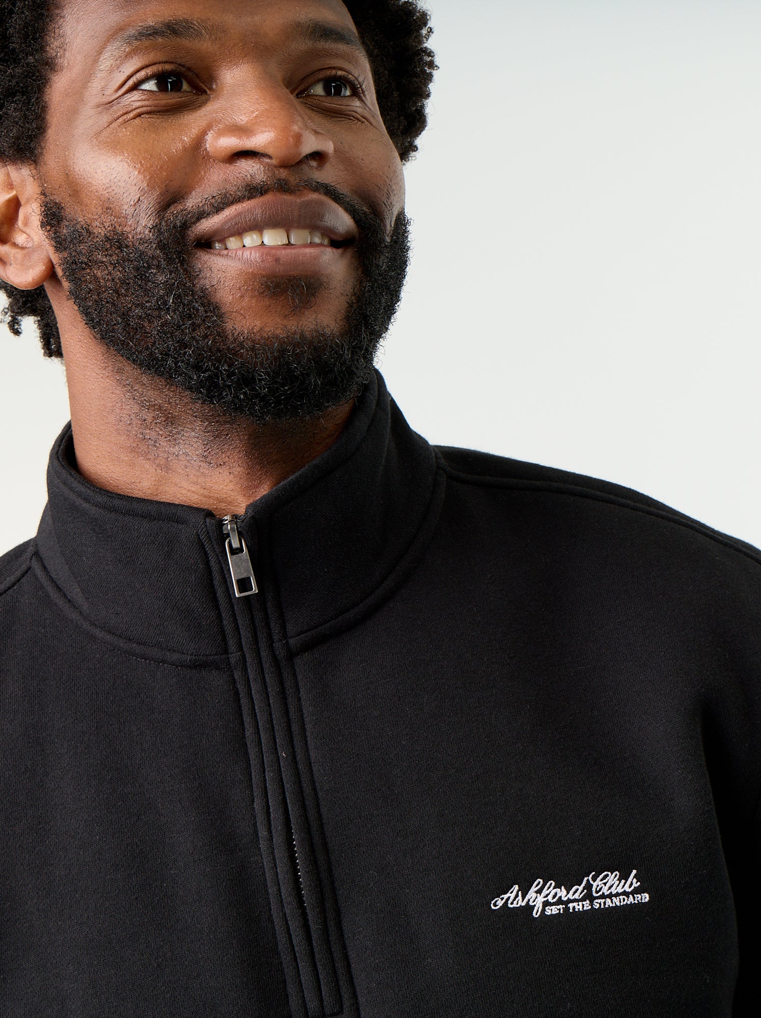 Sweat col camionneur - Noir