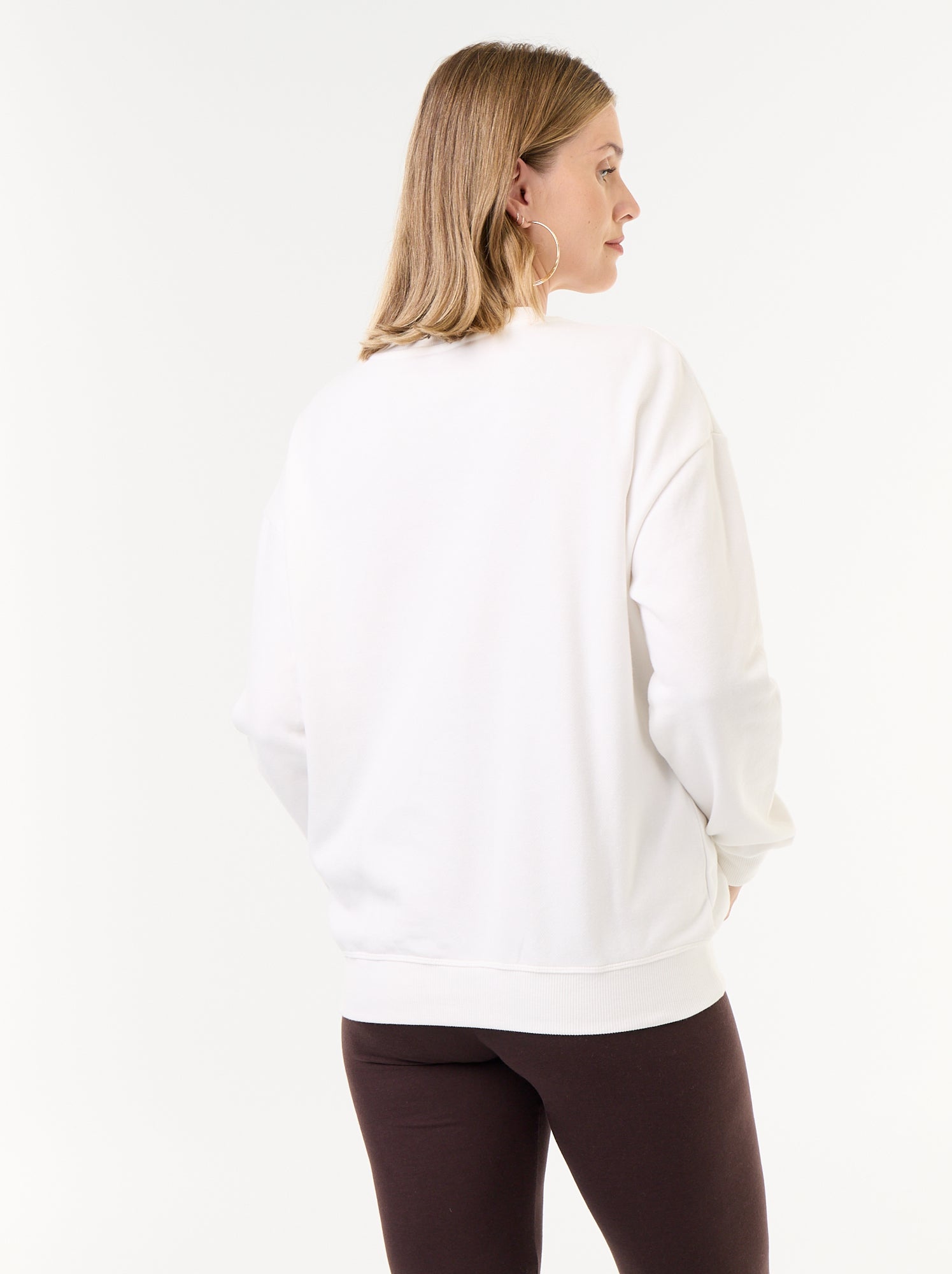 Sweat d'allaitement imprimé - Blanc