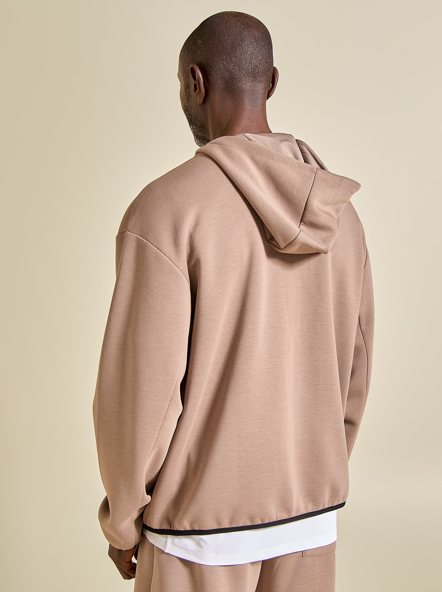 Sweat de sport zippé (ekstract) - Beige