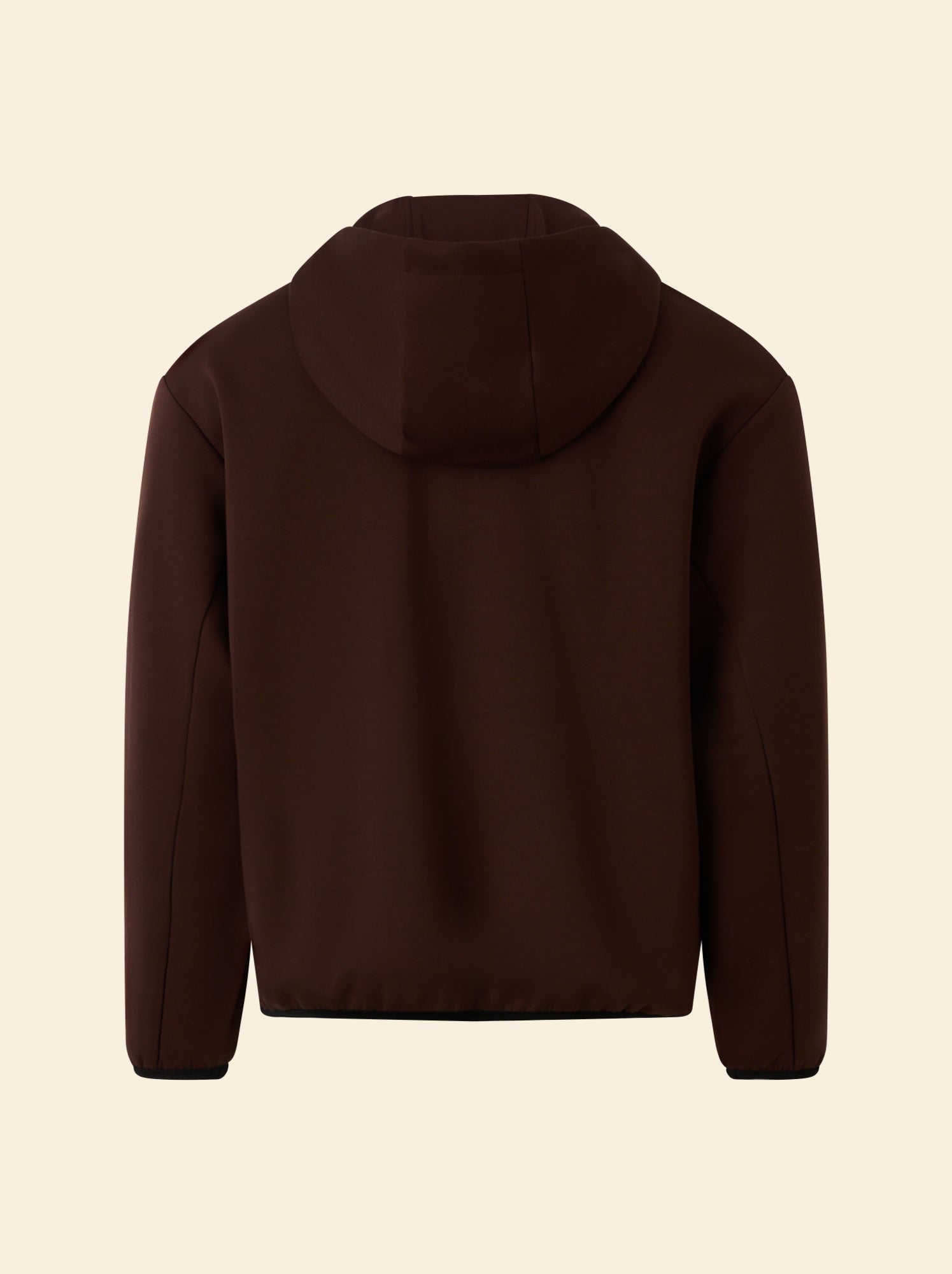 Sweat de sport zippé (ekstract) - Marron