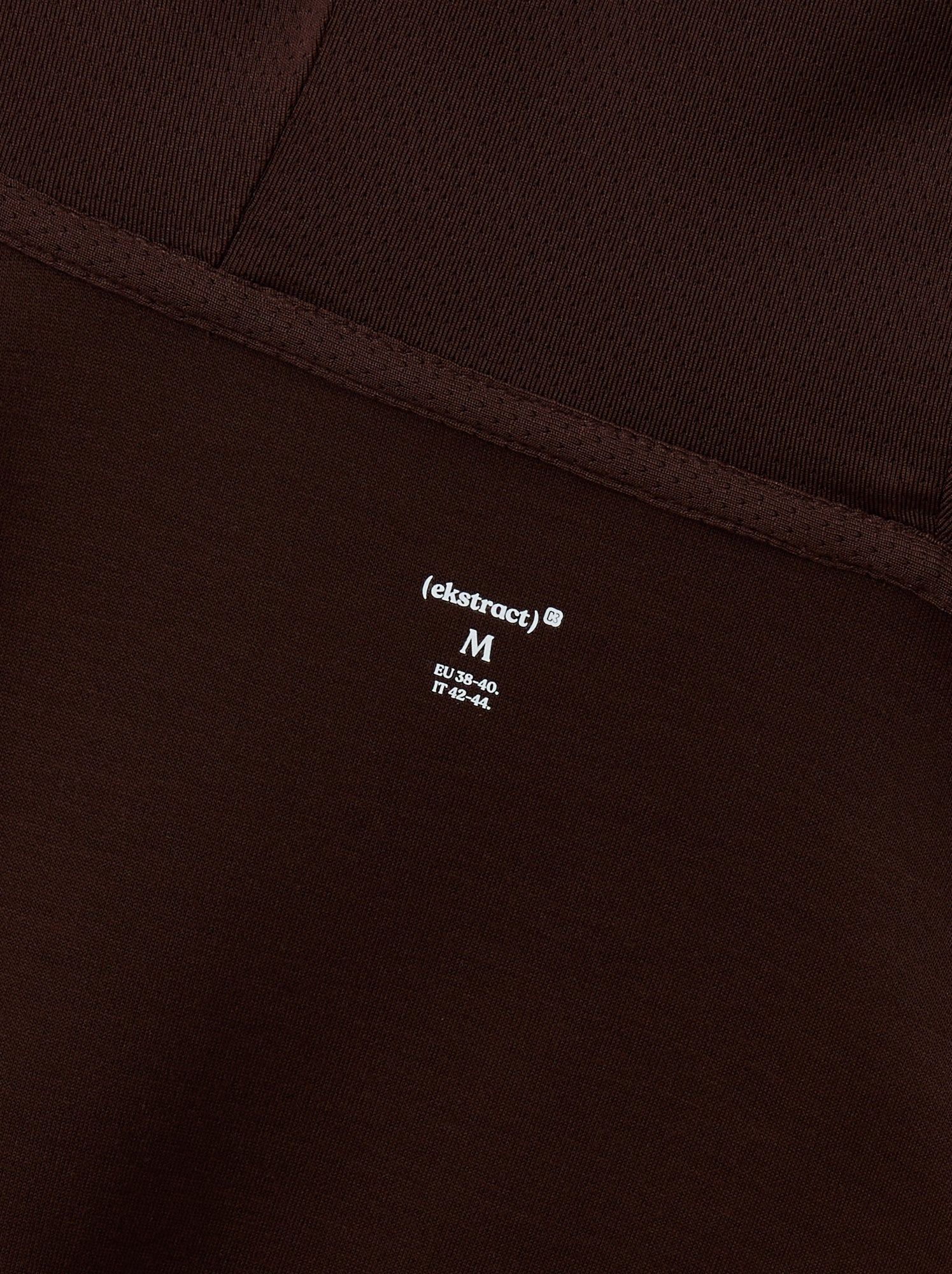 Sweat de sport zippé (ekstract) - Marron