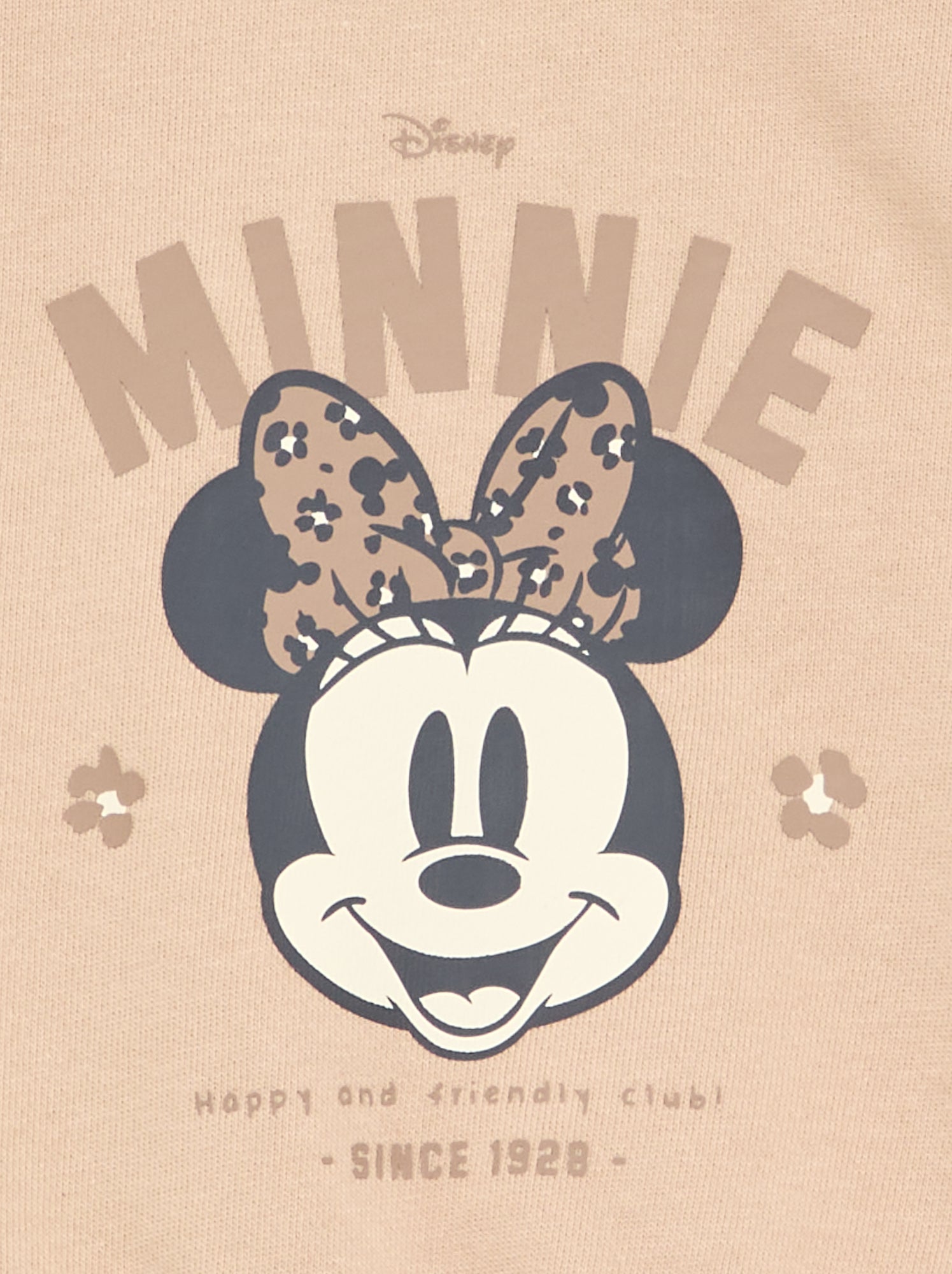 Sweat 'Disney' en molleton non gratté - Beige (GES46_1)