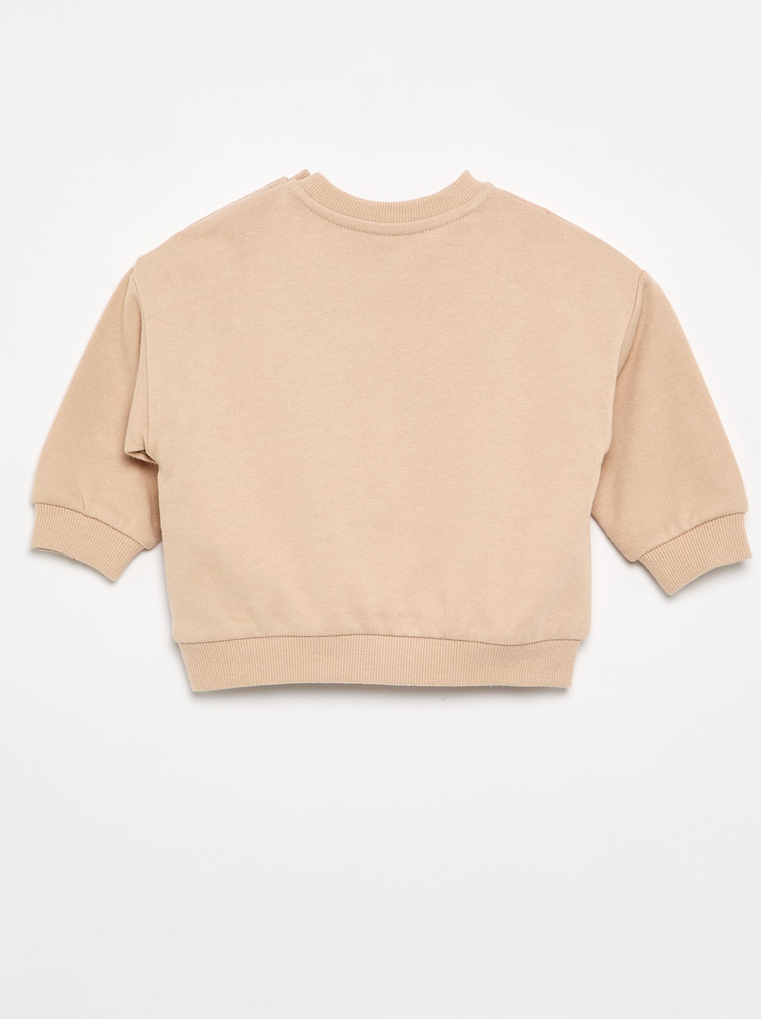 Sweat 'Disney' en molleton non gratté - Beige (GES46_1)